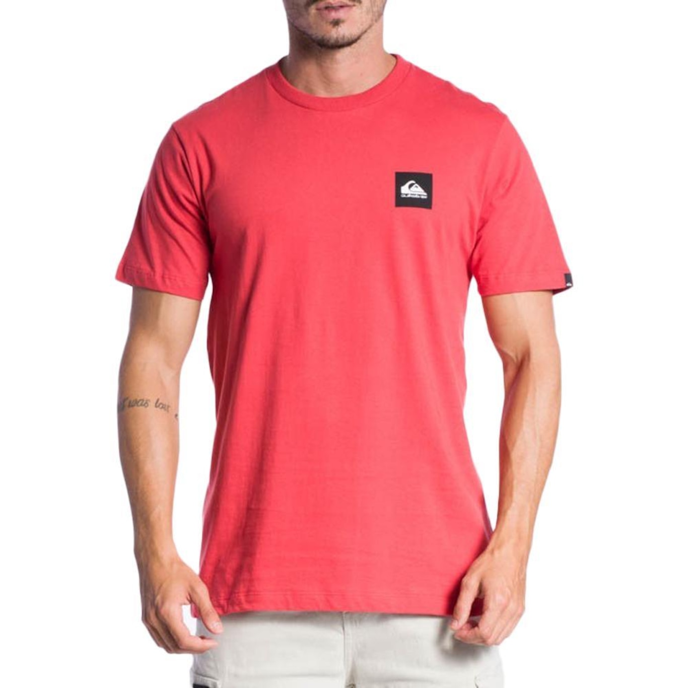 Camiseta Quiksilver Omni Square - Masculina - Foto 1