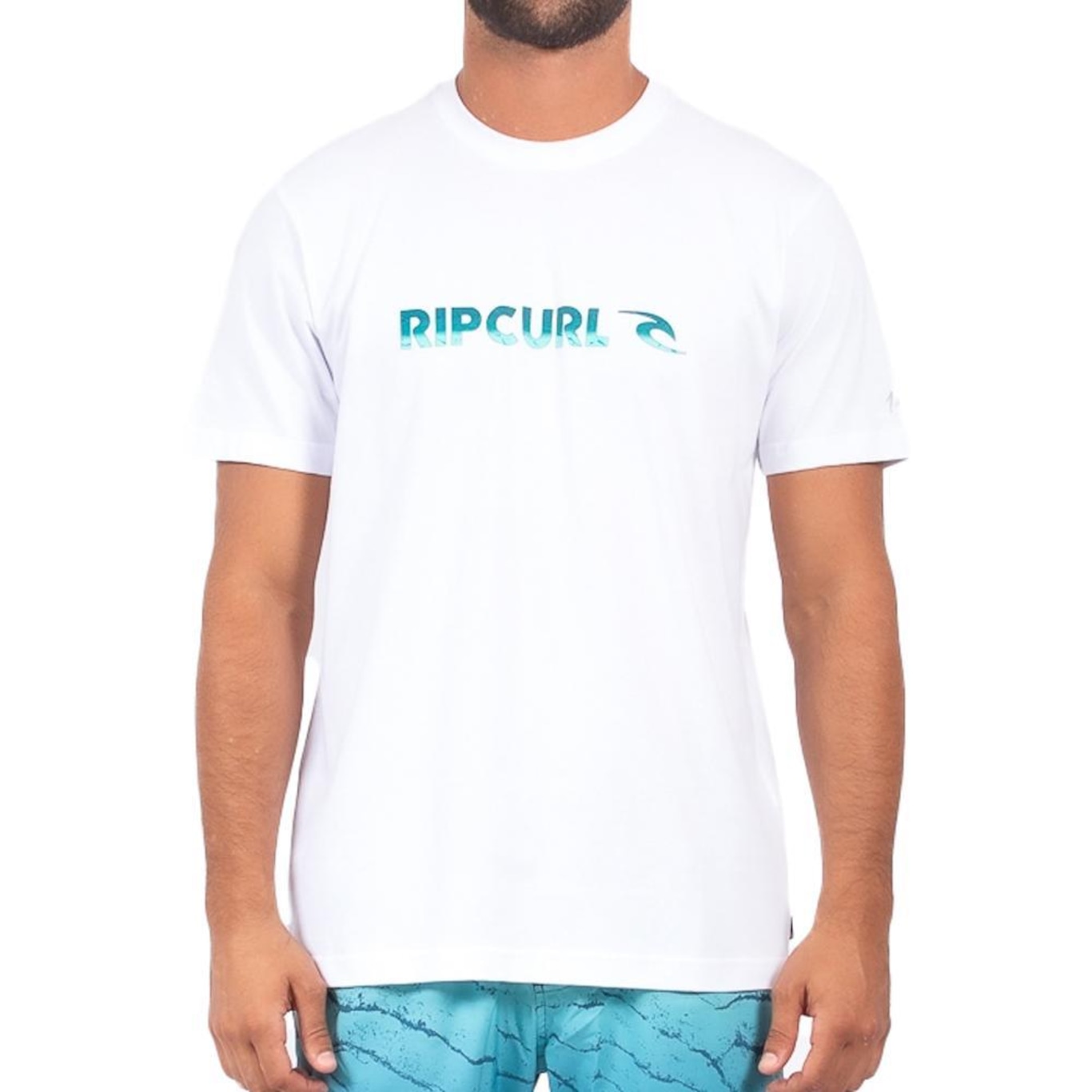 Camiseta Rip Curl Icon 10M Filter Big - Masculina - Foto 1