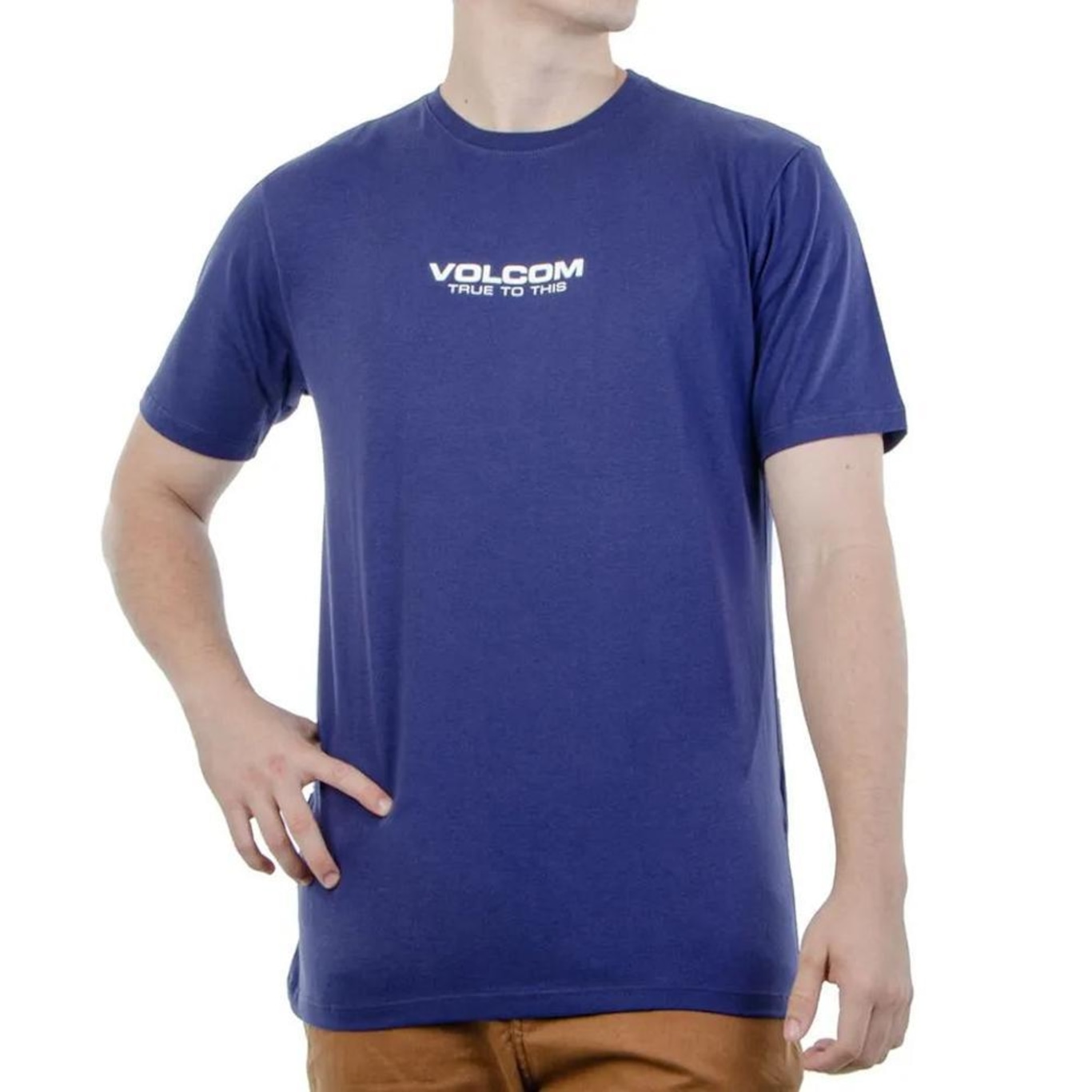 Camiseta Volcom New Euro - Masculina - Foto 1