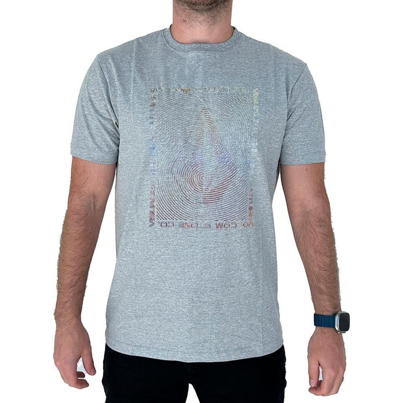 Camiseta Volcom Visualizer - Masculina - Foto 1