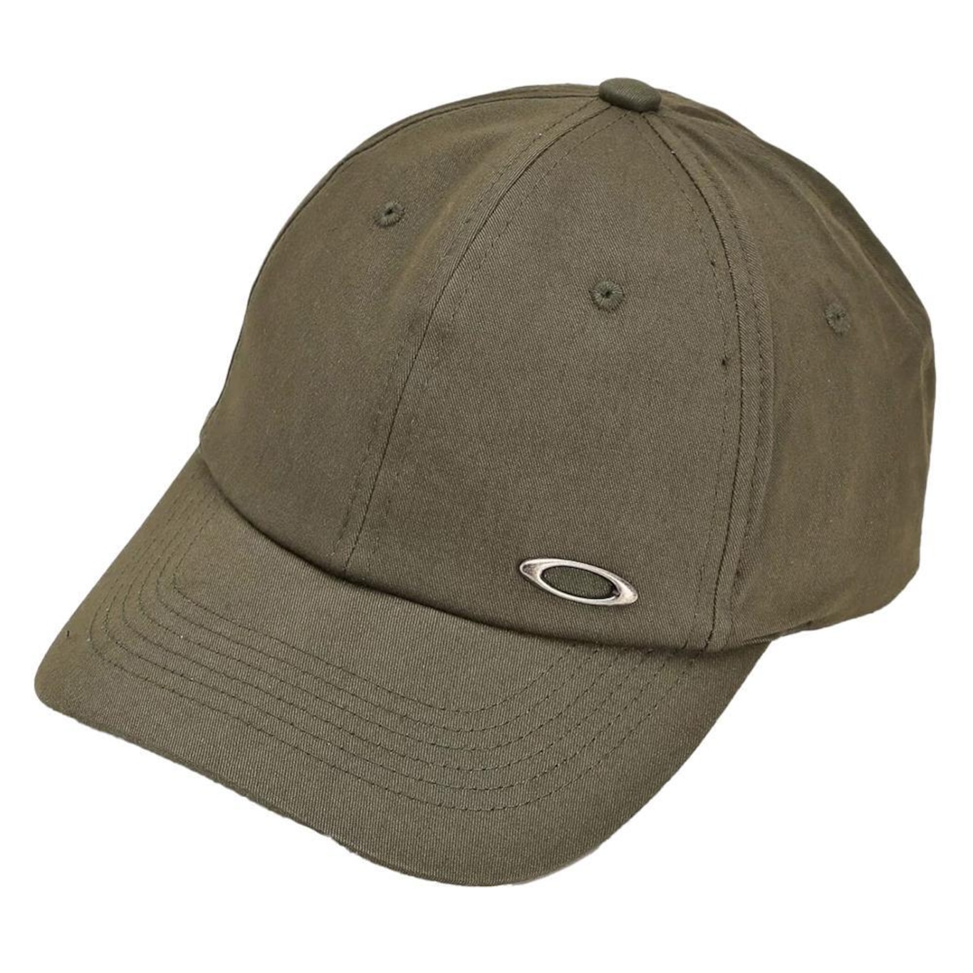 Boné Aba Curva Oakley Ellipse Metal 6 Panel Surplus - Strapback - Adulto - Foto 1