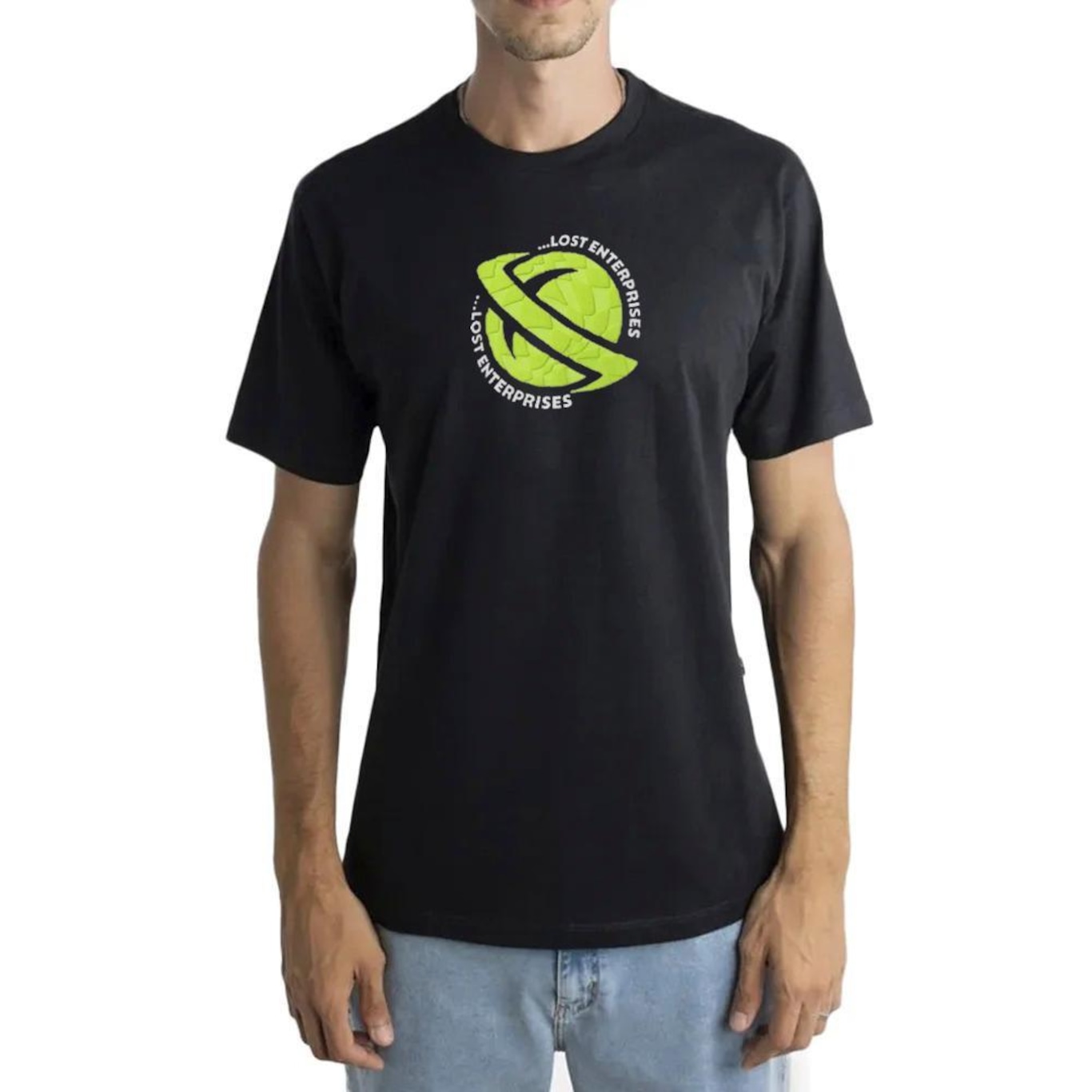 Camiseta Lost Wave Grid - Masculina - Foto 1