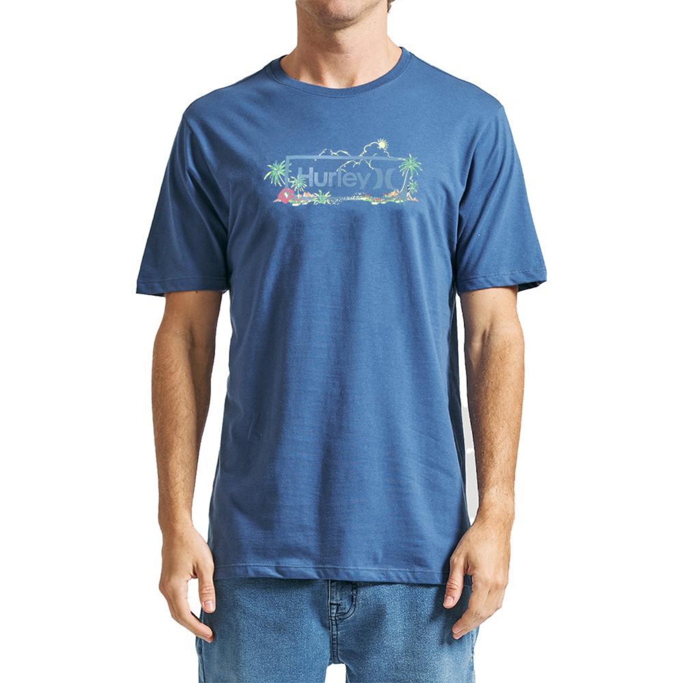 Camiseta Hurley Oasis - Masculina - Foto 1