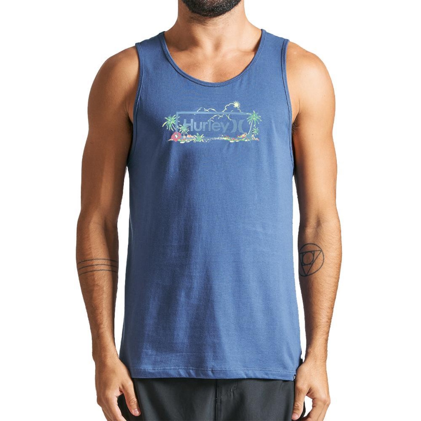 Camiseta Regata Hurley Oasis Sm24 - Masculina - Foto 1