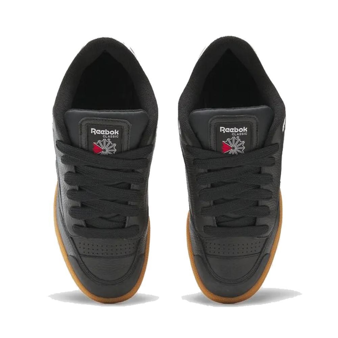 Tênis Reebok Club C Bulc Masculino Preto/Marrom - Foto 4