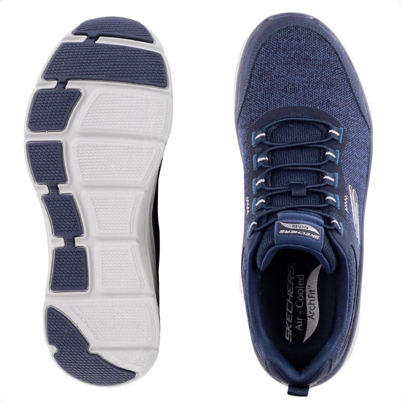 Tênis Skechers Arch Fit Dlux Masculino - Foto 5