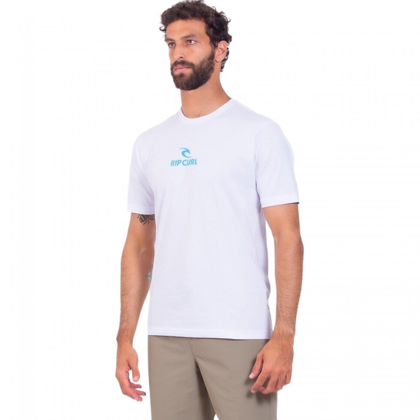 Camiseta Rip Curl Icon - Masculina - Foto 2