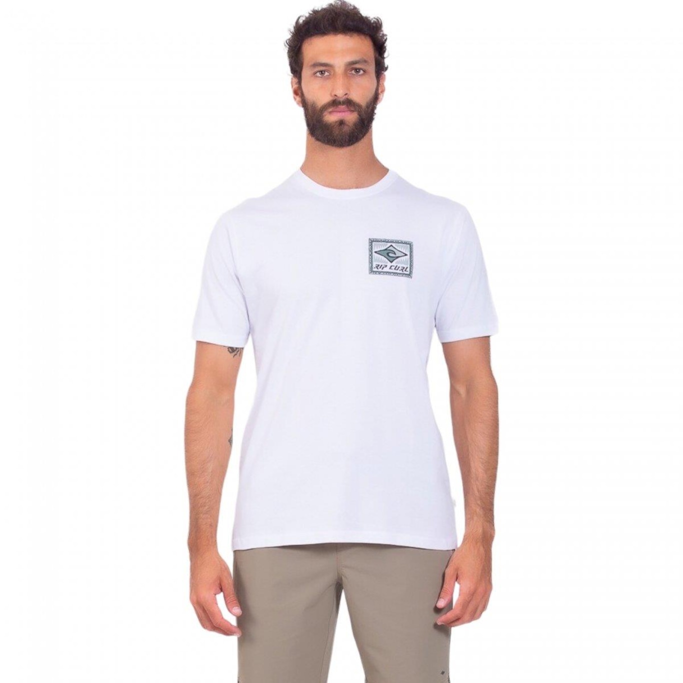 Camiseta Rip Curl Throwback - Masculina - Foto 1