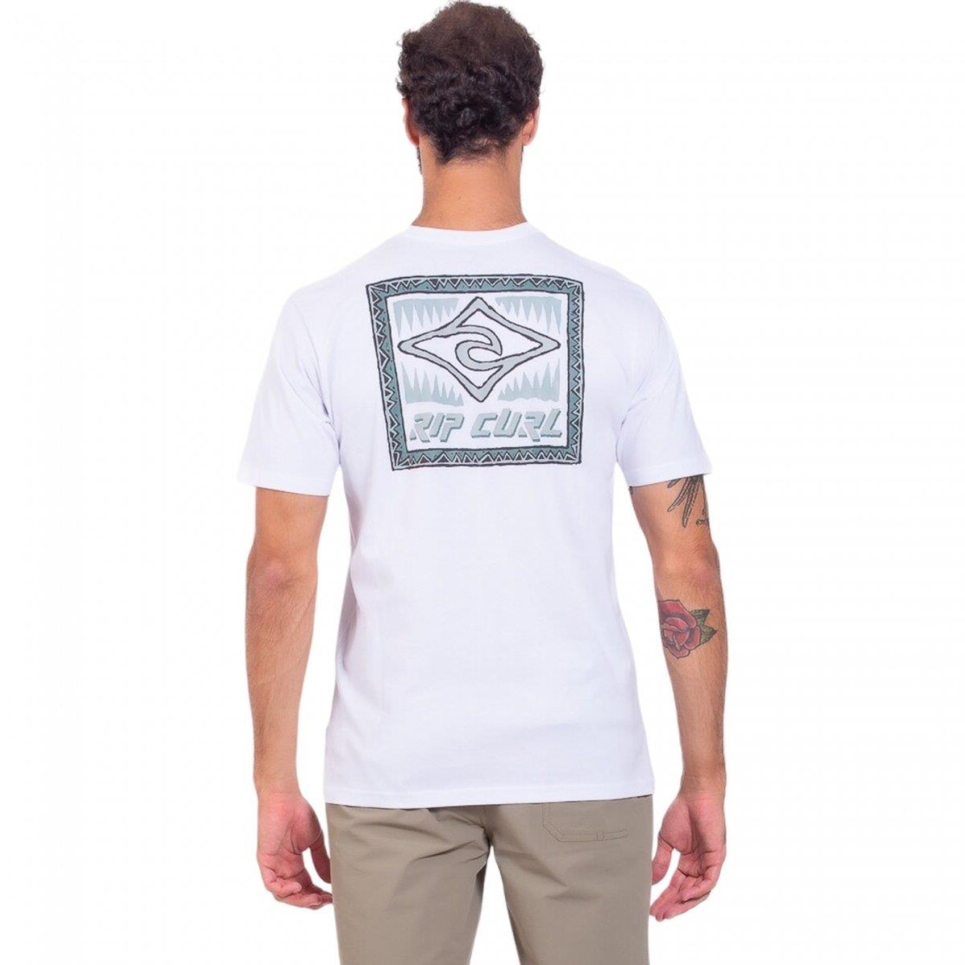 Camiseta Rip Curl Throwback - Masculina - Foto 3