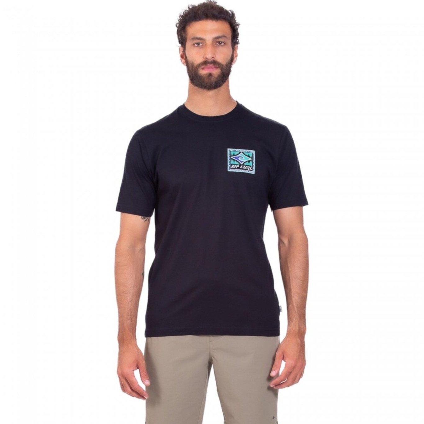 Camiseta Rip Curl Throwback - Masculina - Foto 1