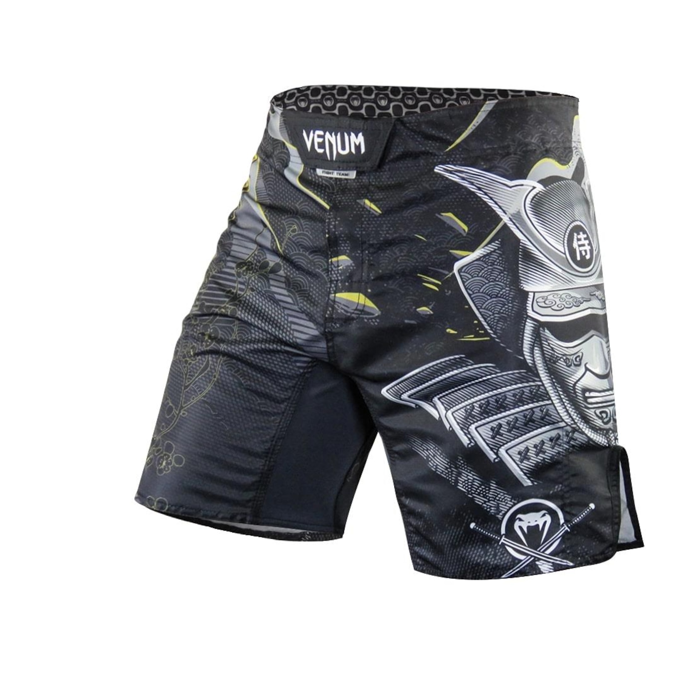 Bermuda Venum Fightshort Samrai Style Gold - Masculina - Foto 1