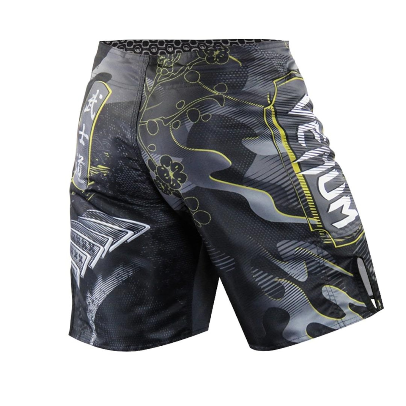 Bermuda Venum Fightshort Samrai Style Gold - Masculina - Foto 2