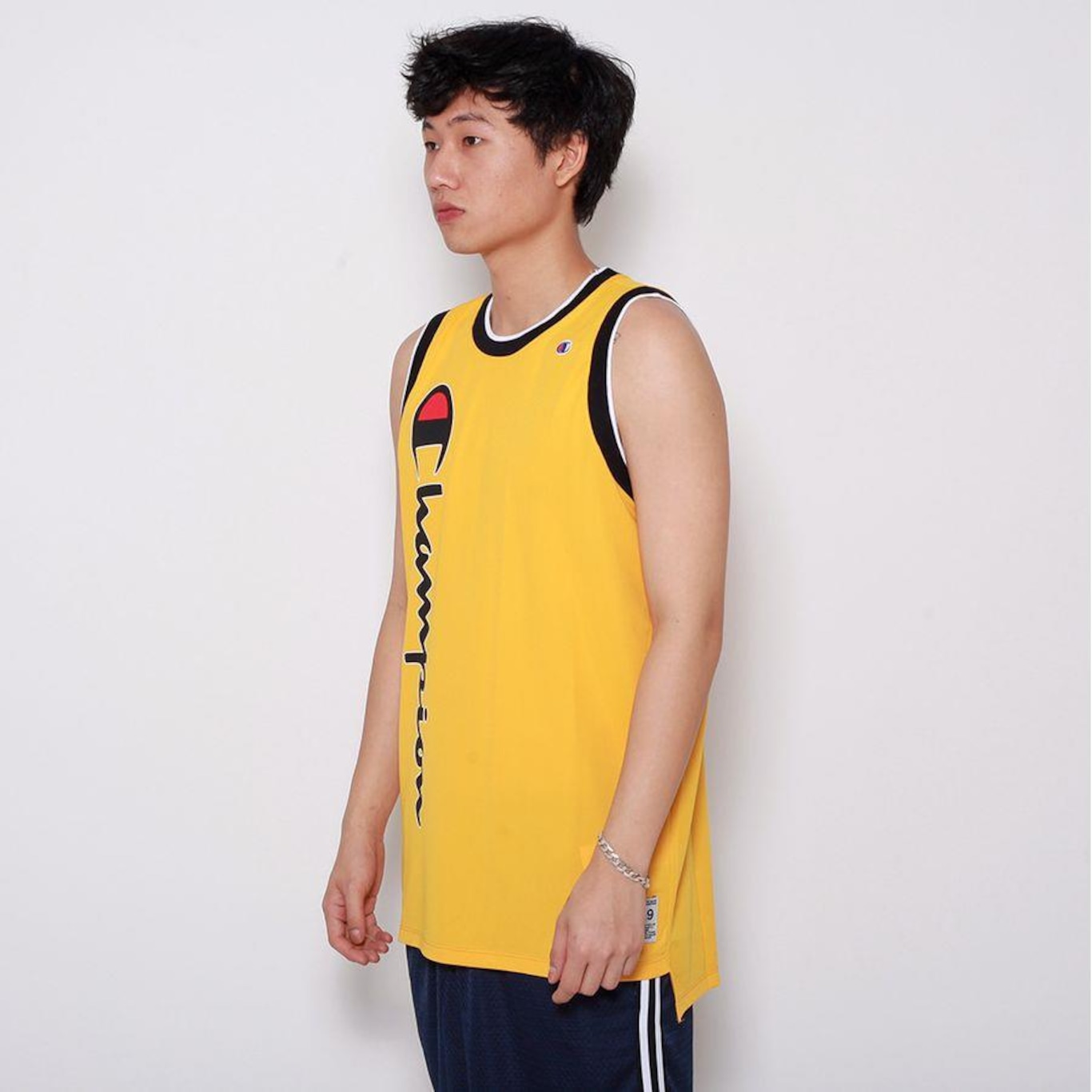 Camiseta Regata Champion Brasil Jersey Basket Script Street - Masculina - Foto 2