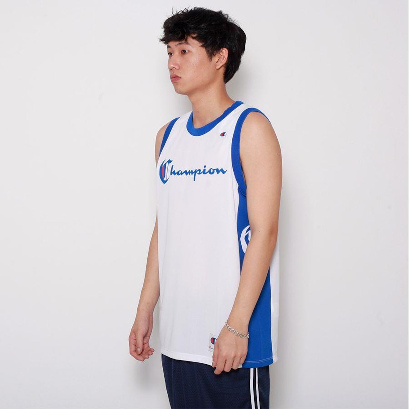 Camiseta Regata Champion Brasil Jersey Basket C Gothic - Masculina - Foto 2