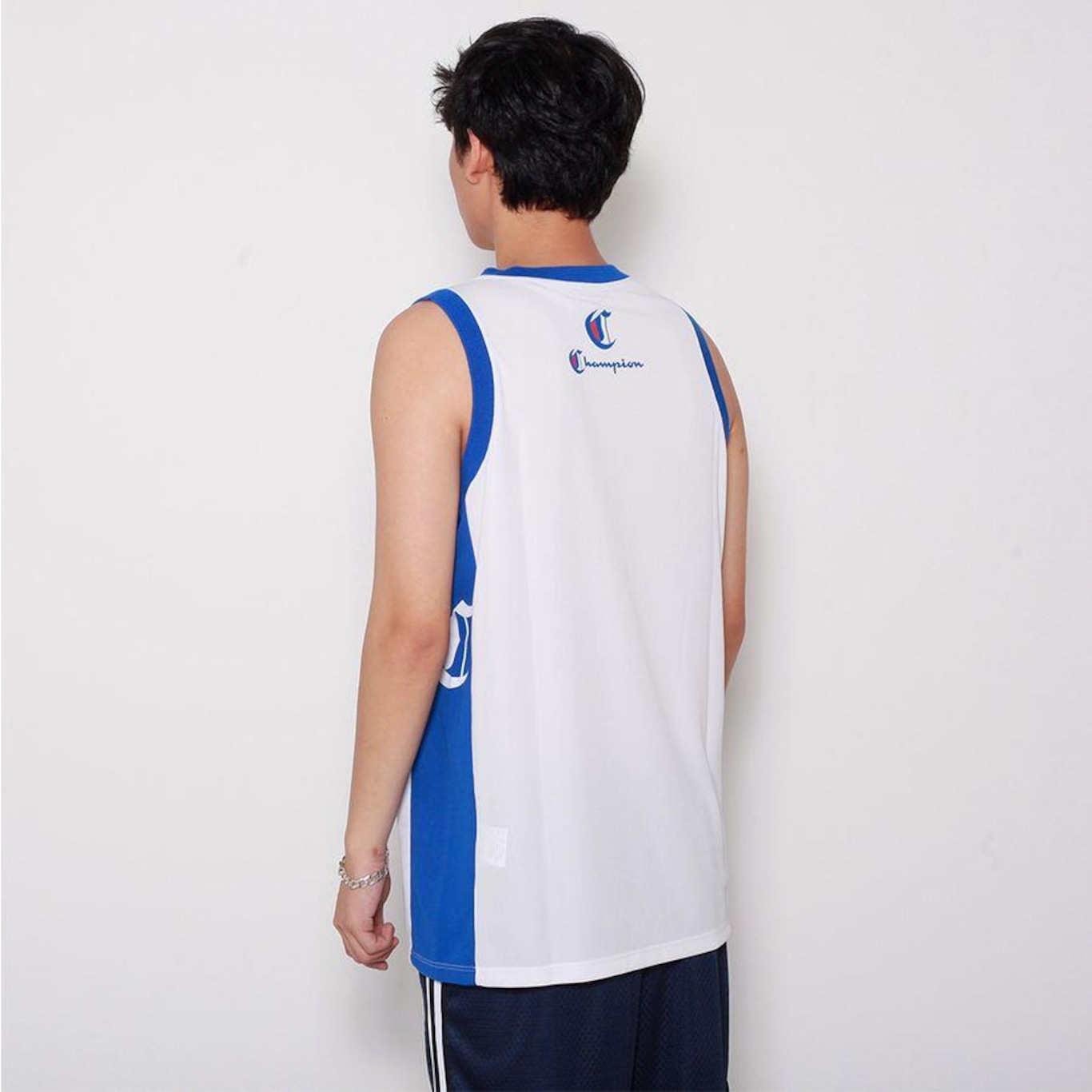 Camiseta Regata Champion Brasil Jersey Basket C Gothic - Masculina - Foto 3