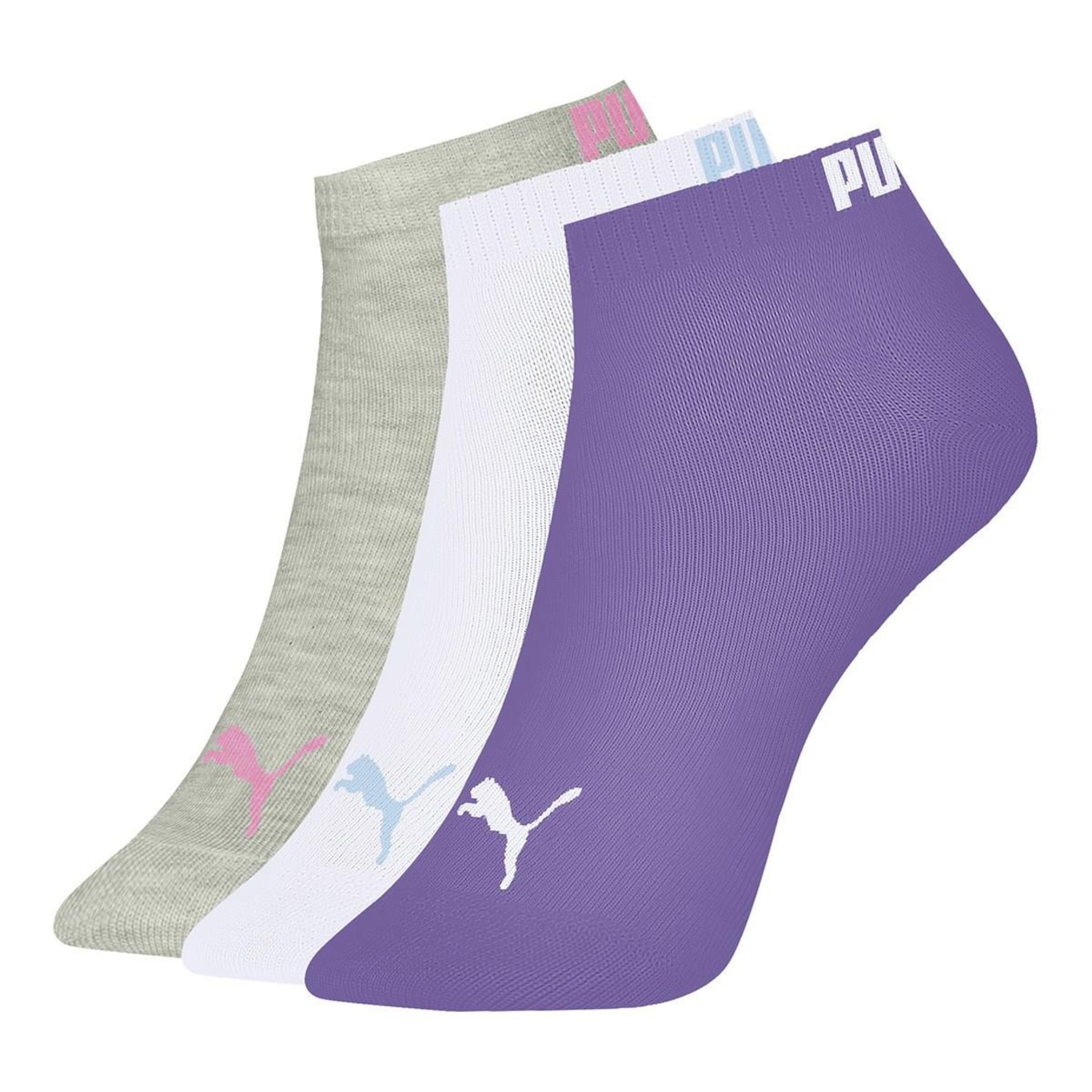 Kit Meia Puma Sapatilha Esportiva - 6 Pares - Feminina - Foto 3