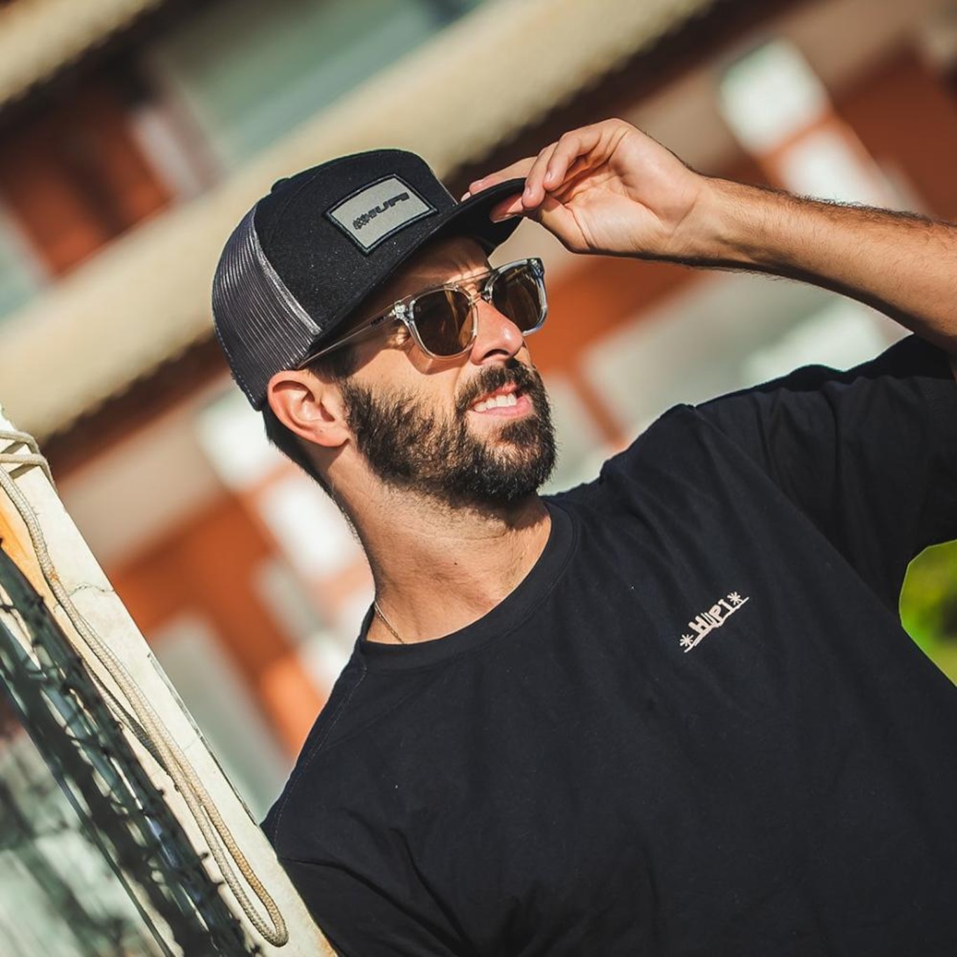 Boné Aba Reta Hupi Trucker 7 Panel - Snapback - Adulto - Foto 5