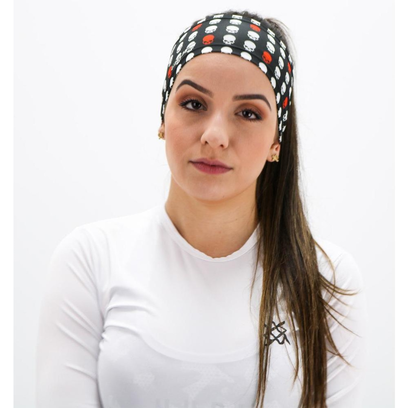 Testeira Headband Caveira Hupi - Foto 4