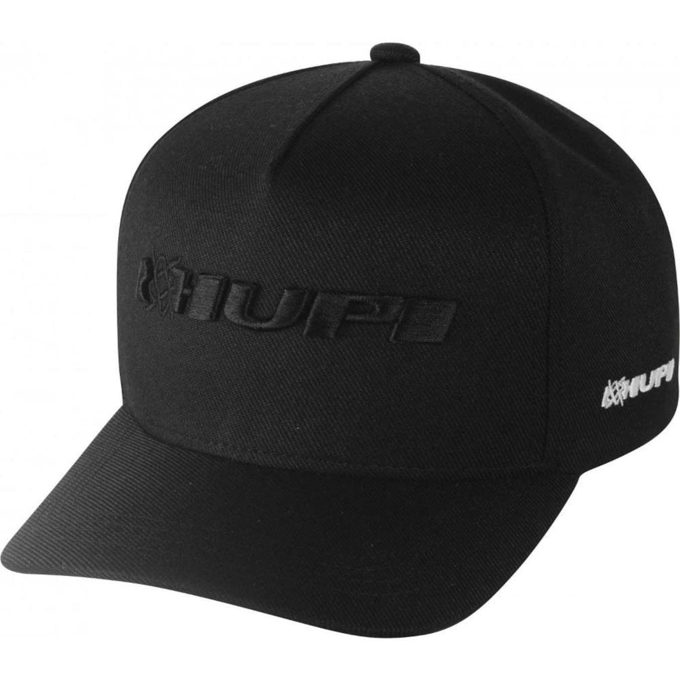 Boné Aba Curva Hupi All Black - Snapback - Adulto - Foto 1