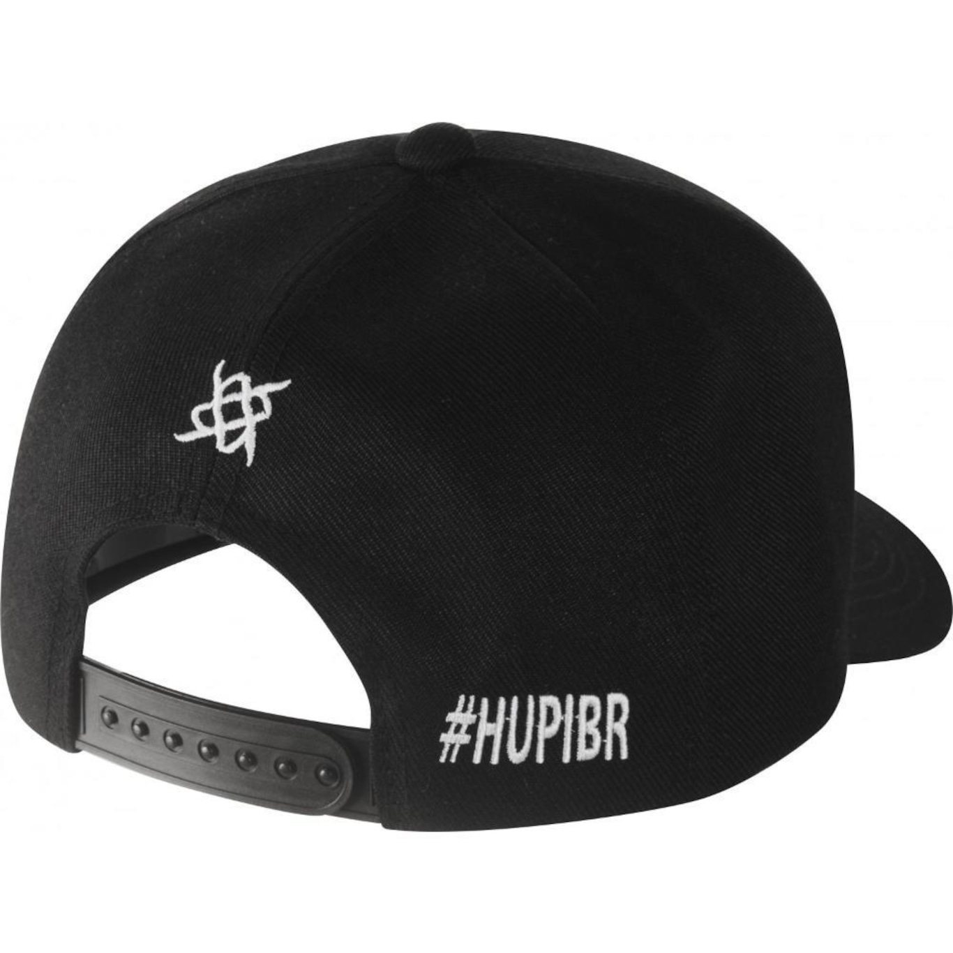 Boné Aba Curva Hupi All Black - Snapback - Adulto - Foto 2