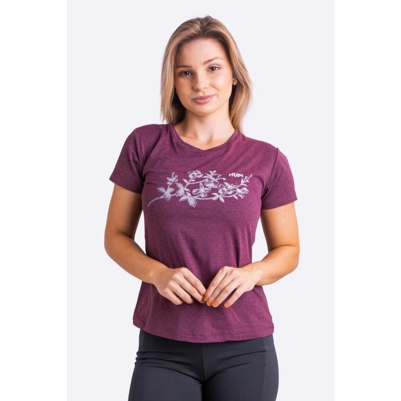 Camiseta Hupi Lirio - Feminina - Foto 1