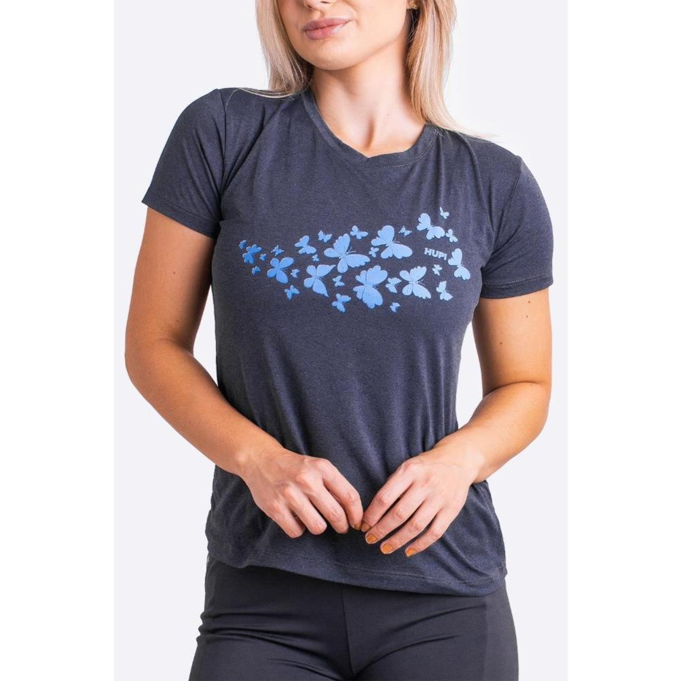 Camiseta Hupi Butterfly - Feminina - Foto 3