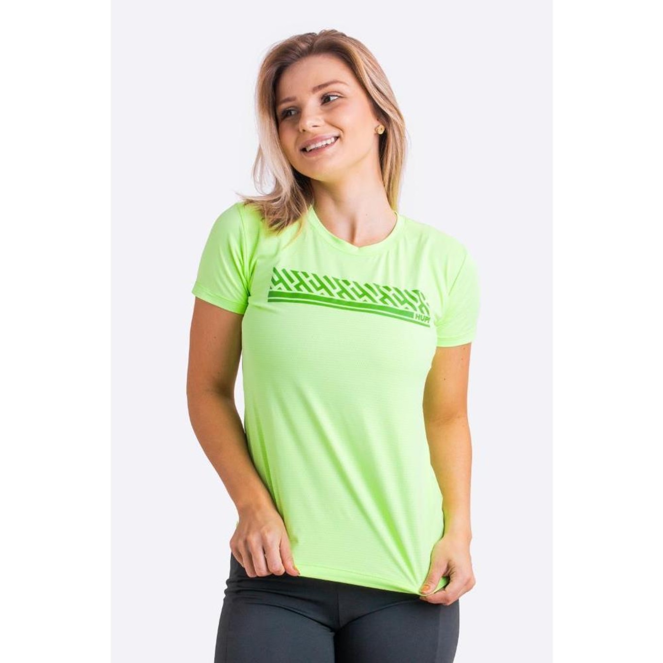 Camiseta Hupi Grid - Feminina - Foto 2