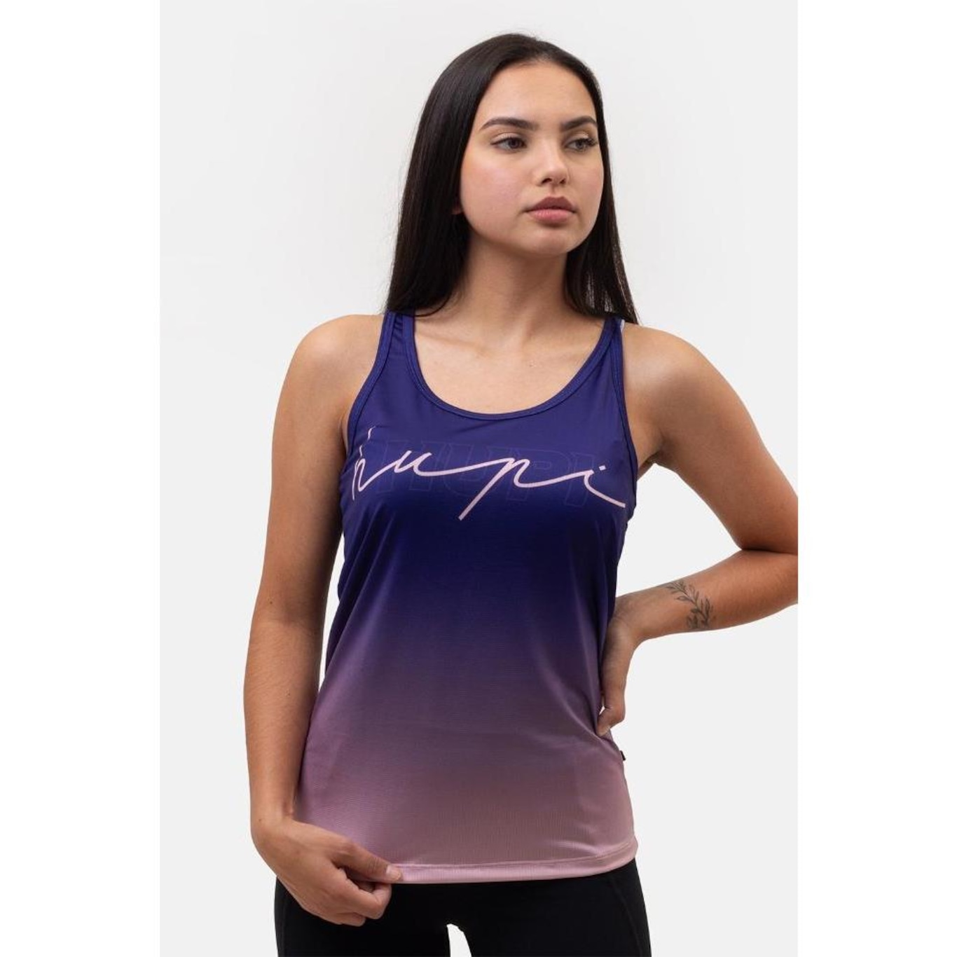 Camiseta Regata Hupi Pena Feminina - Foto 1