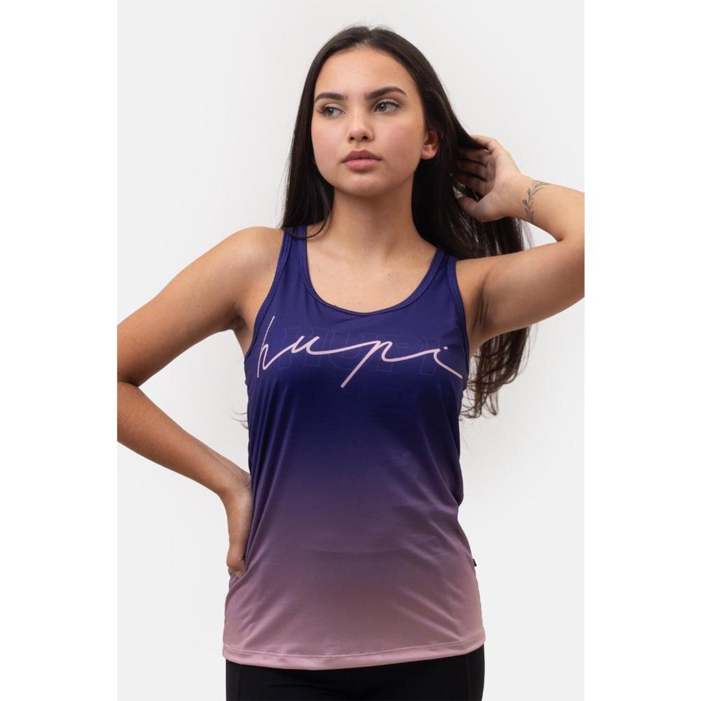 Camiseta Regata Hupi Pena Feminina - Foto 3