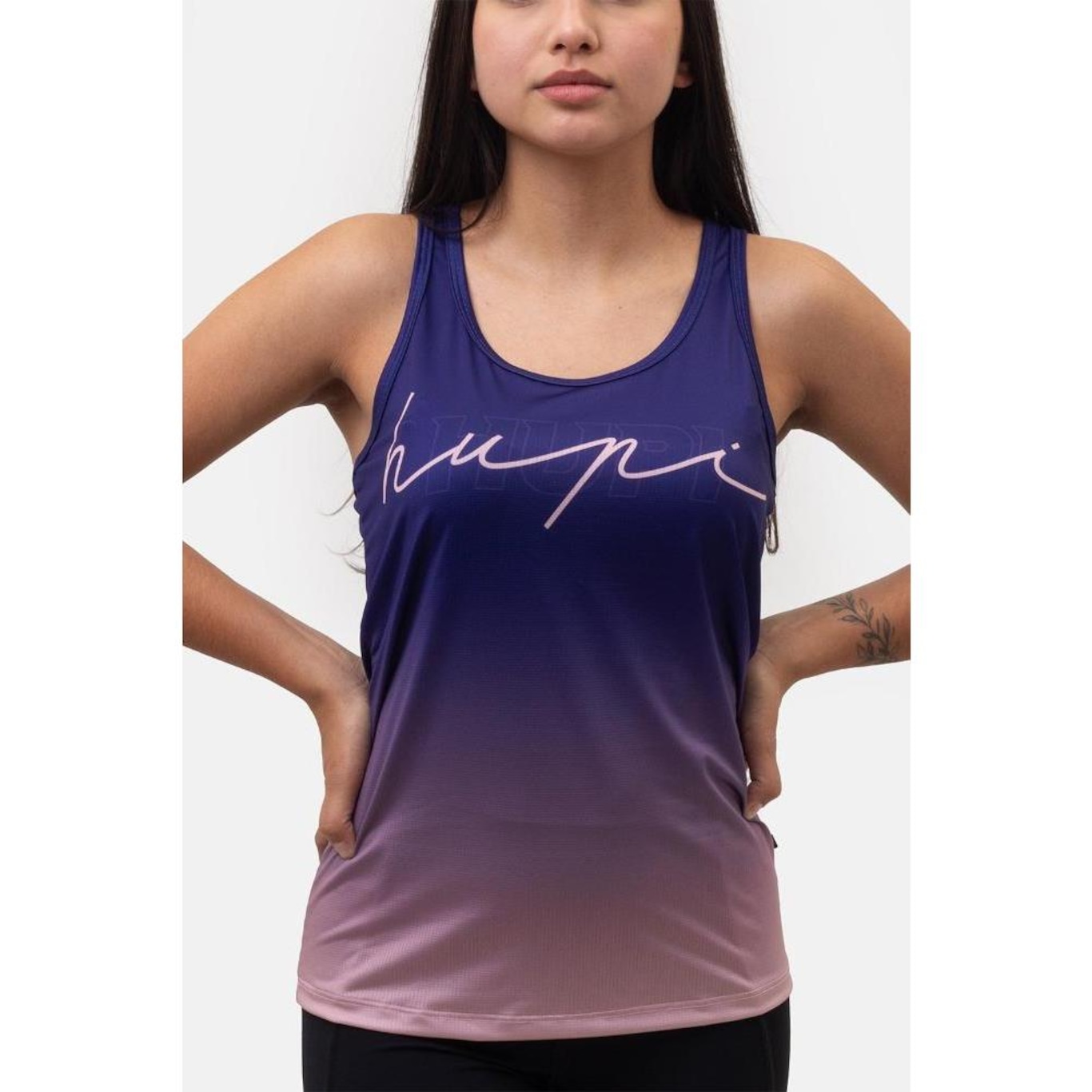 Camiseta Regata Hupi Pena Feminina - Foto 4