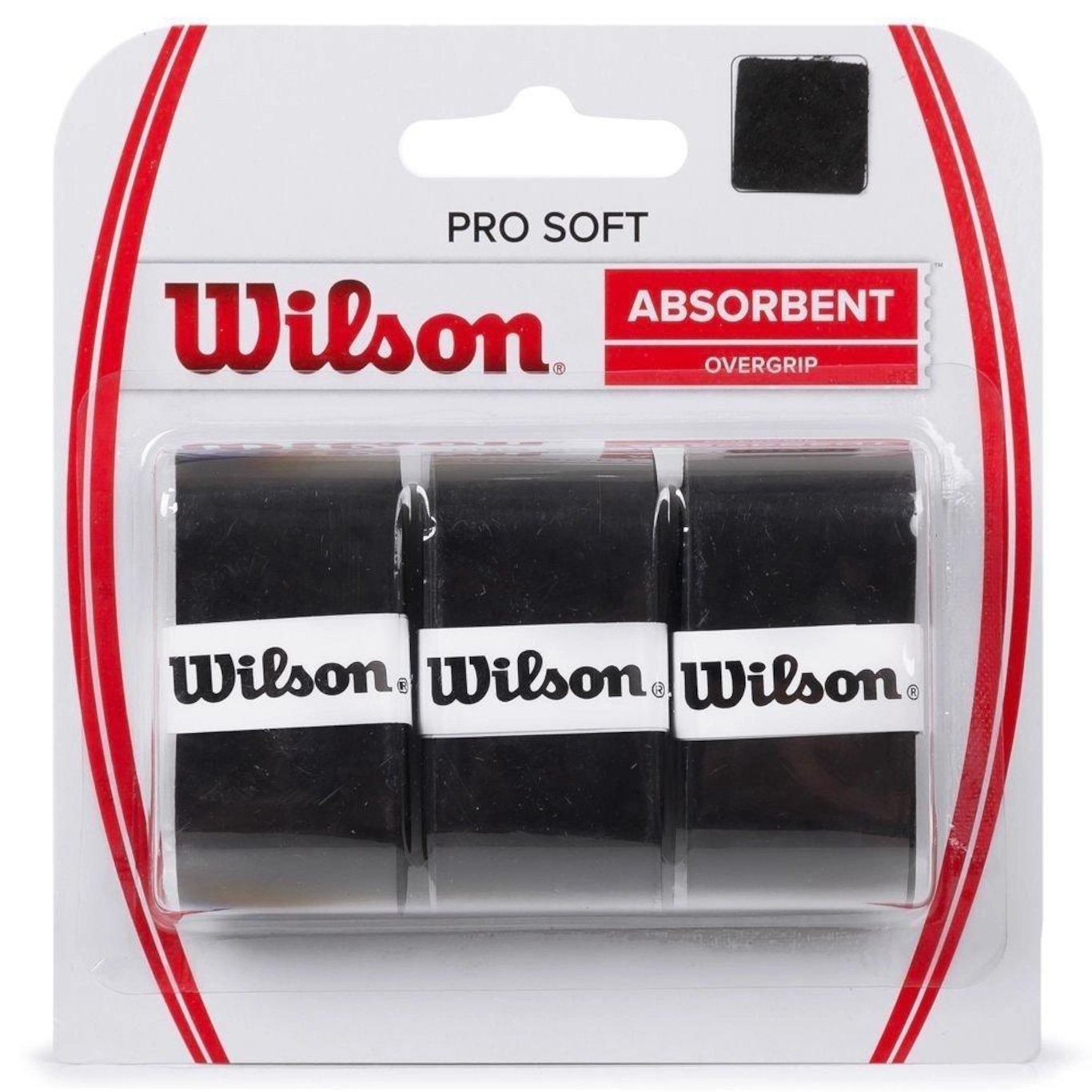 Overgrip Wilson Pro Soft Pack 3 Unidades - Foto 1