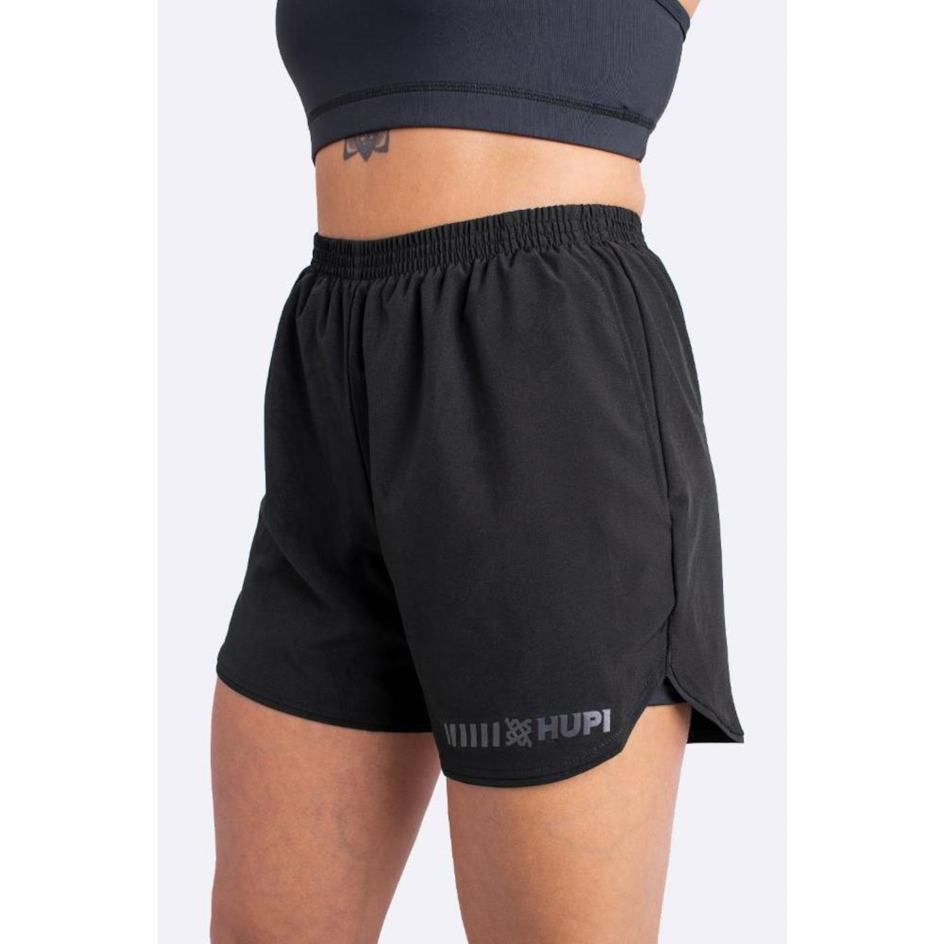 Shorts Hupi Feminino Ella com Bermuda Interno - Foto 1