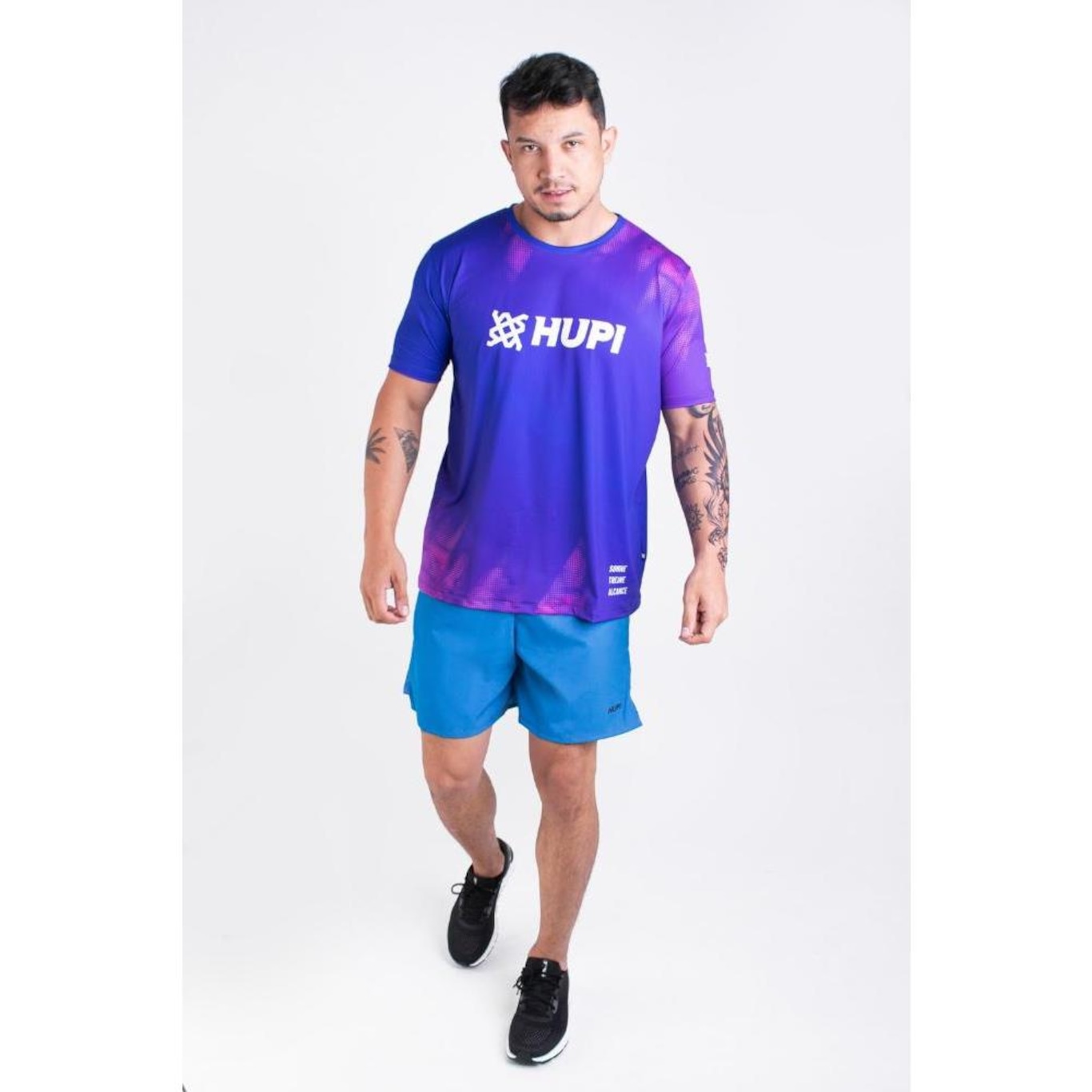 Shorts Hupi Pace Running Masculino - Foto 3