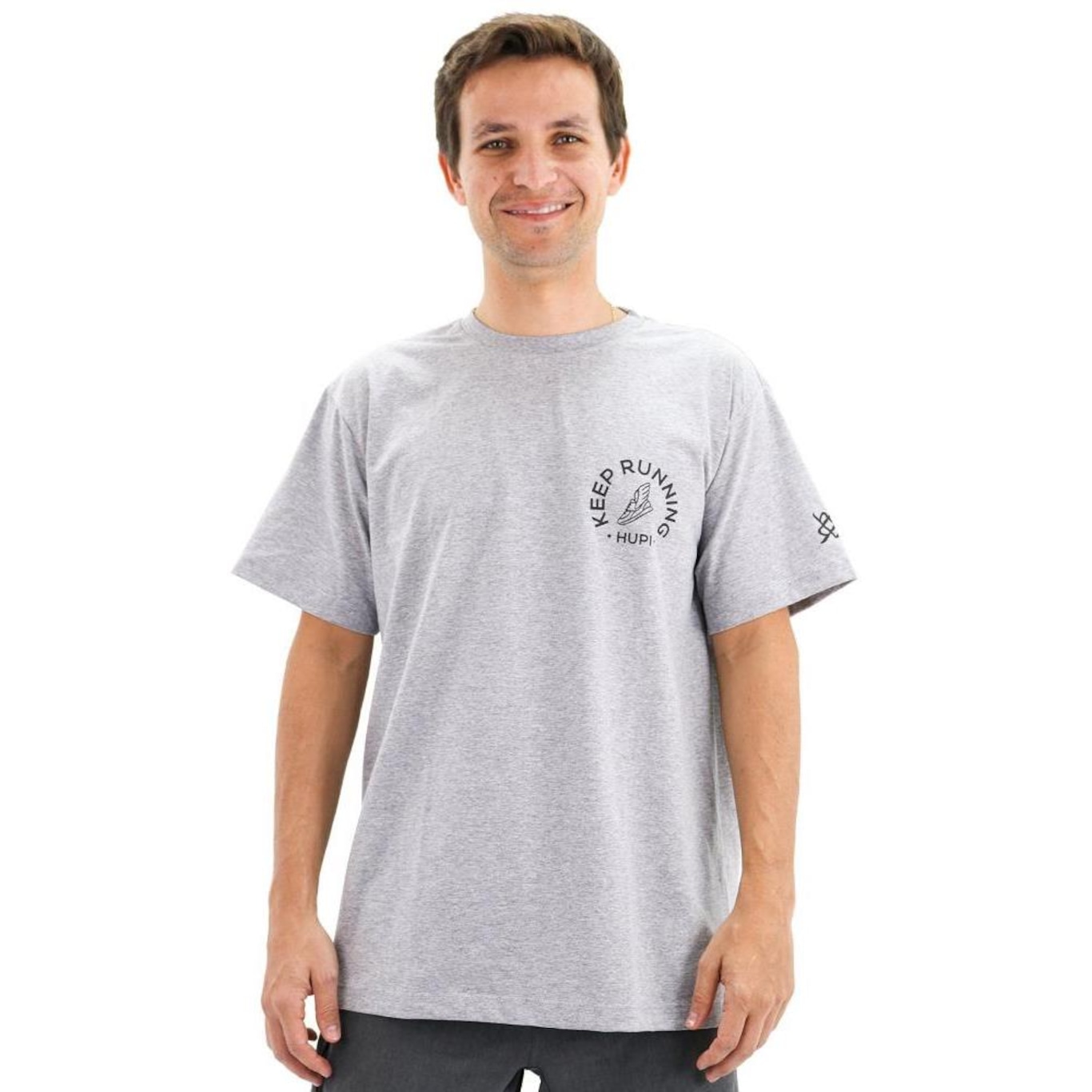 Camiseta Hupi Keep Running - Masculina - Foto 2