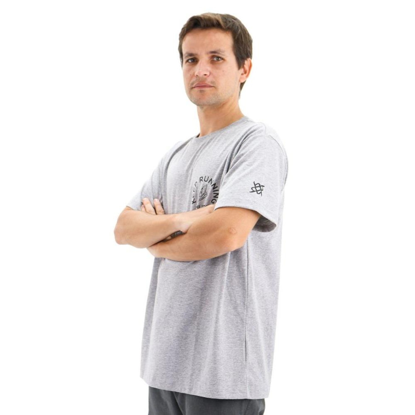 Camiseta Hupi Keep Running - Masculina - Foto 4