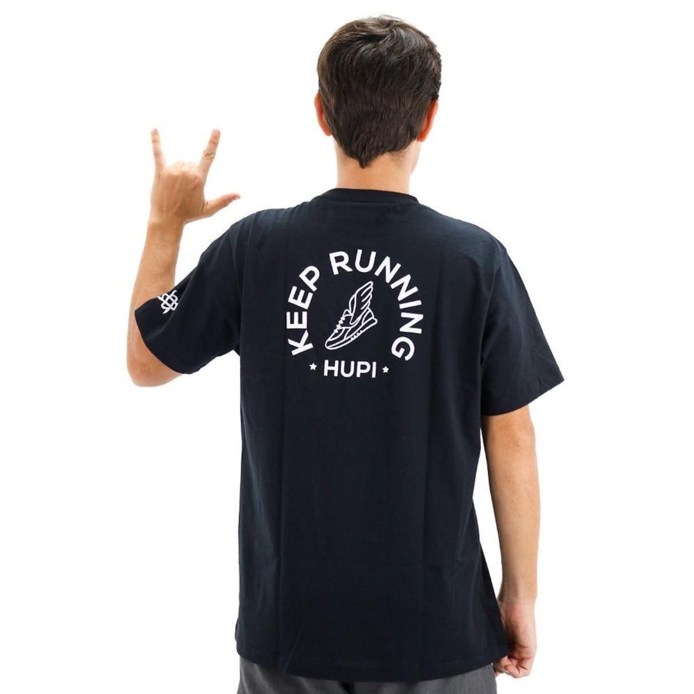 Camiseta Hupi Keep Running - Masculina - Foto 2