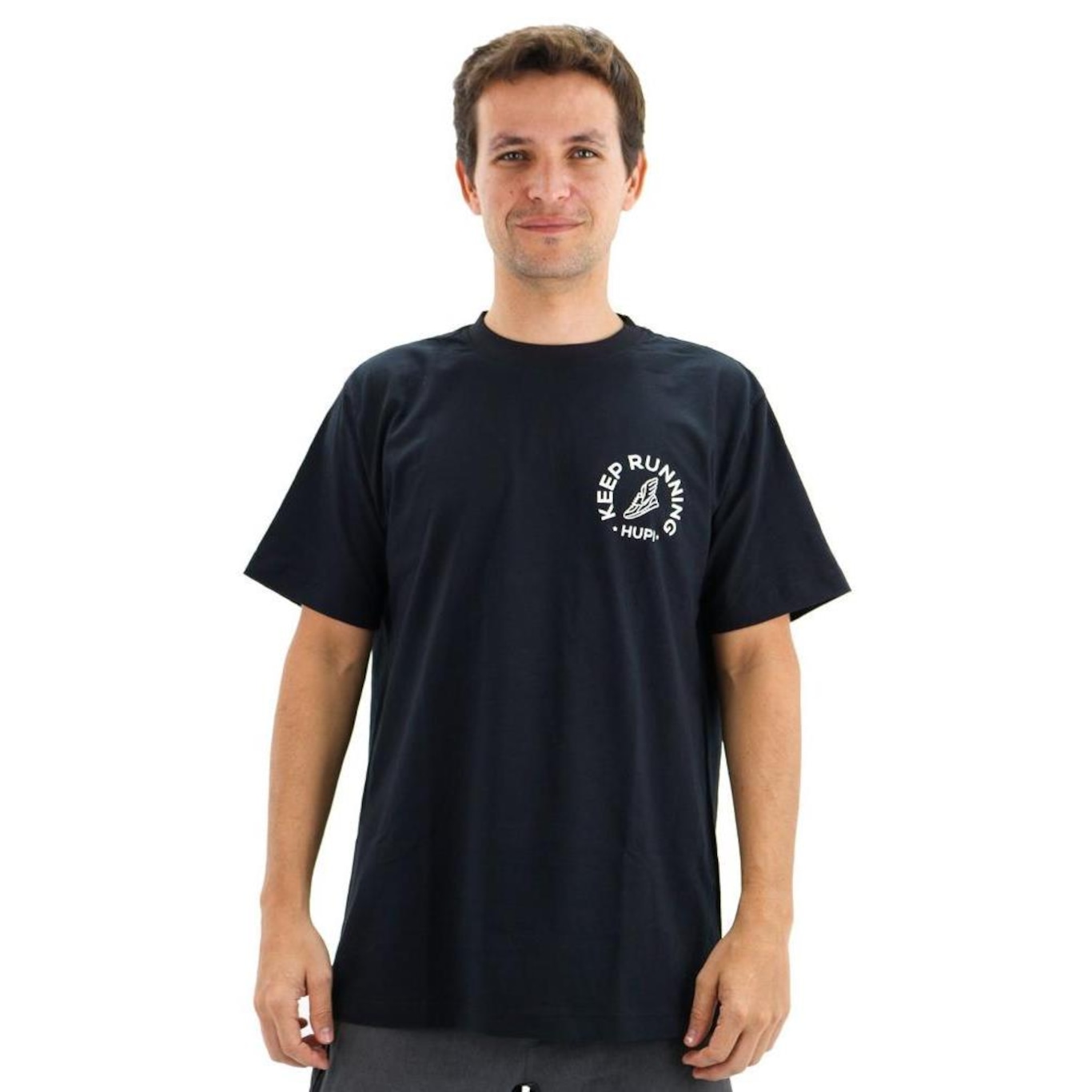 Camiseta Hupi Keep Running - Masculina - Foto 4