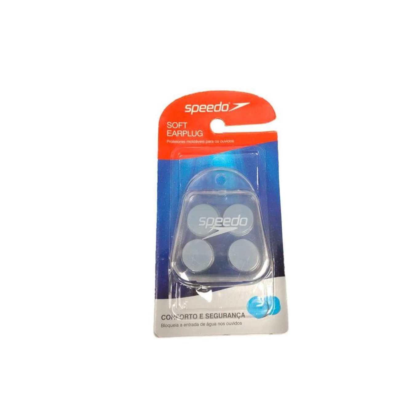 Protetor Ouvido Natação Speedo Soft Earplug - Foto 1