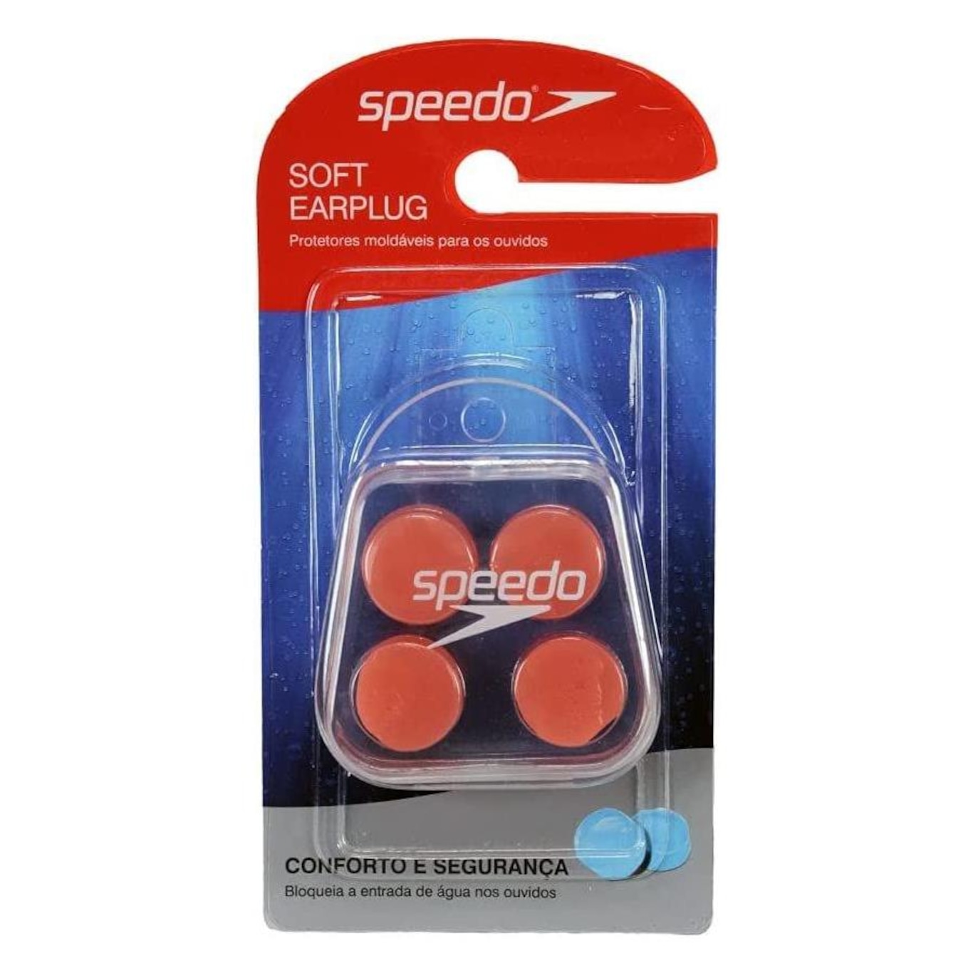 Protetor Ouvido Natação Speedo Soft Earplug - Foto 1