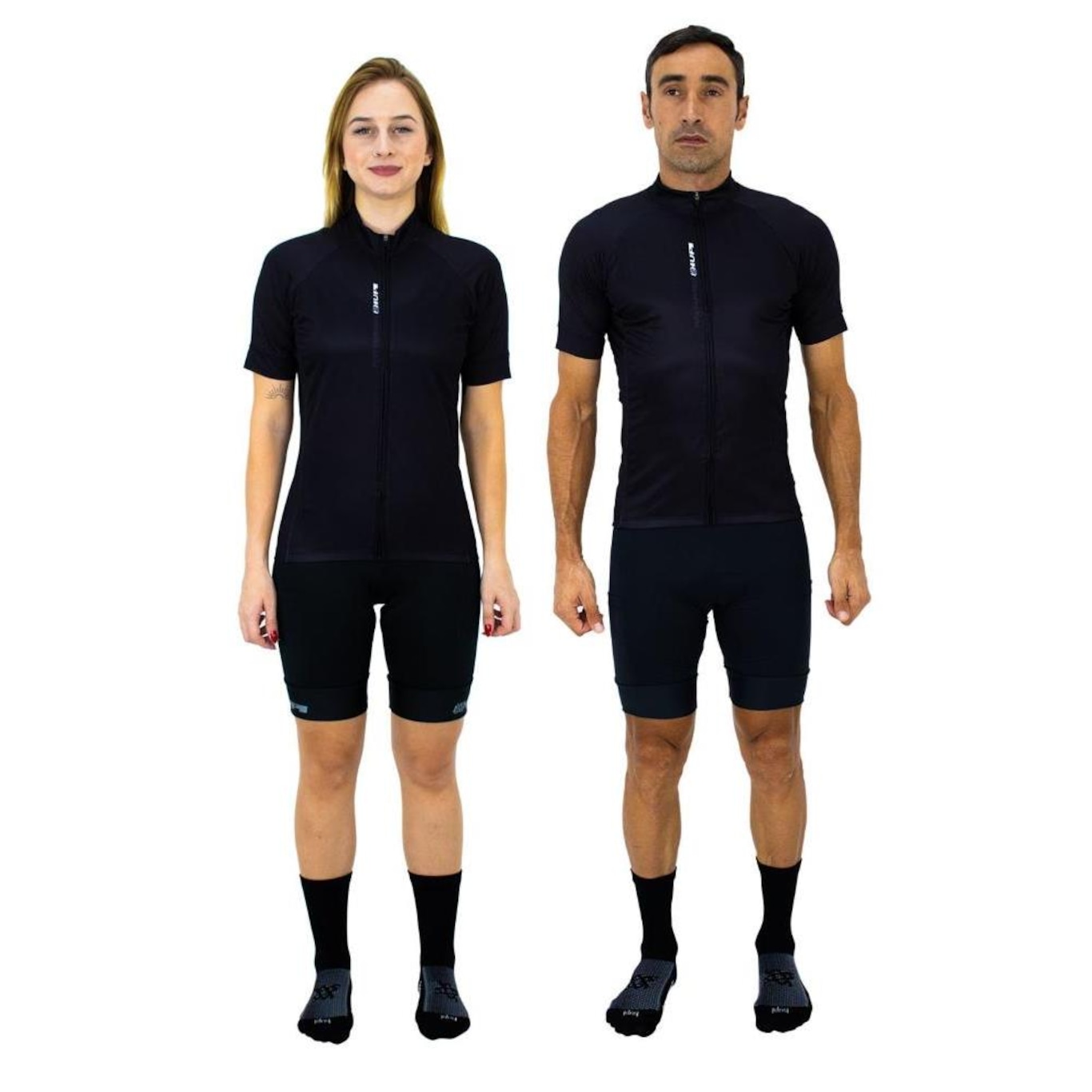 Camisa de Ciclismo Hupi All Black - Masculina - Foto 4