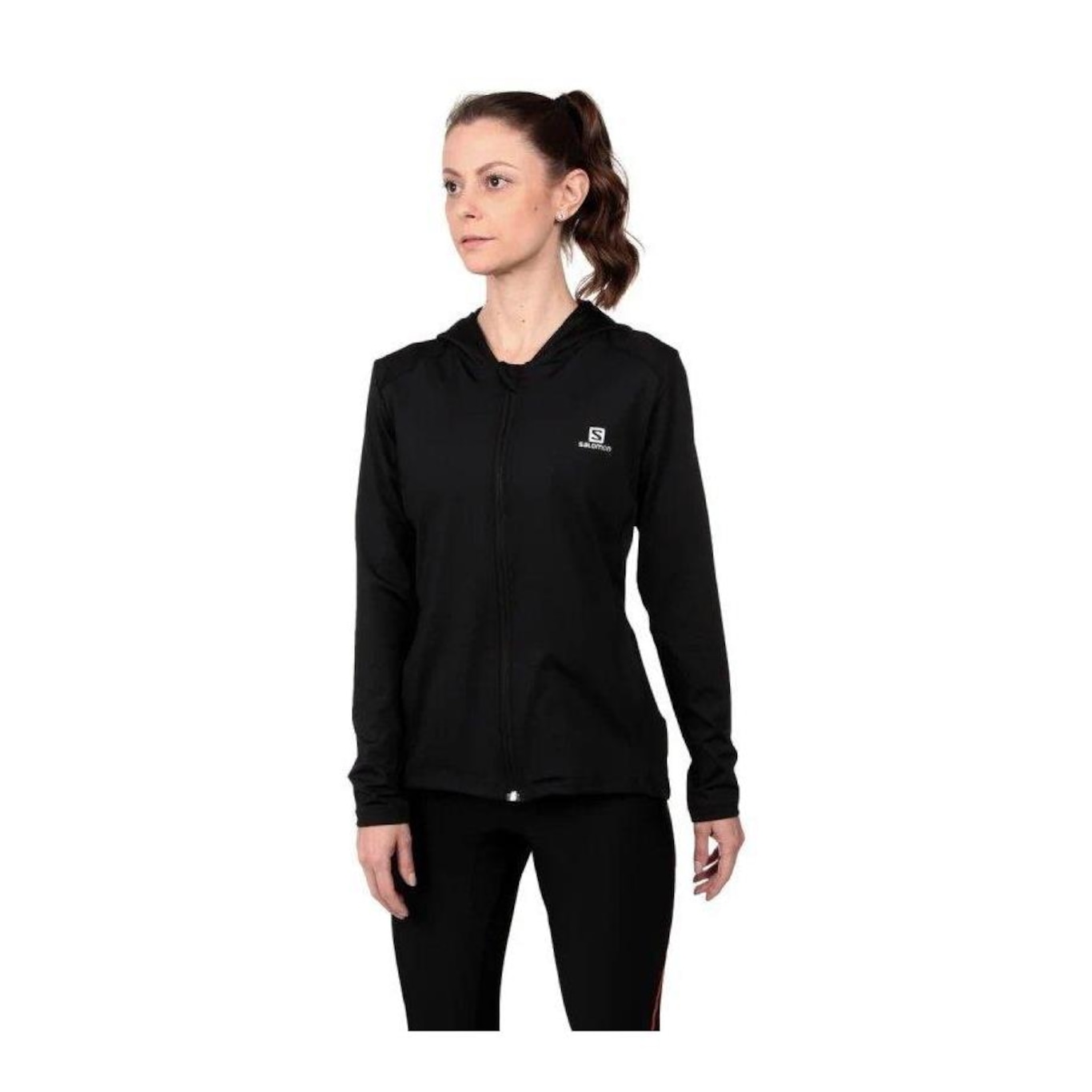 Jaqueta Salomon Fit Hoodie Ii - Feminina - Foto 2