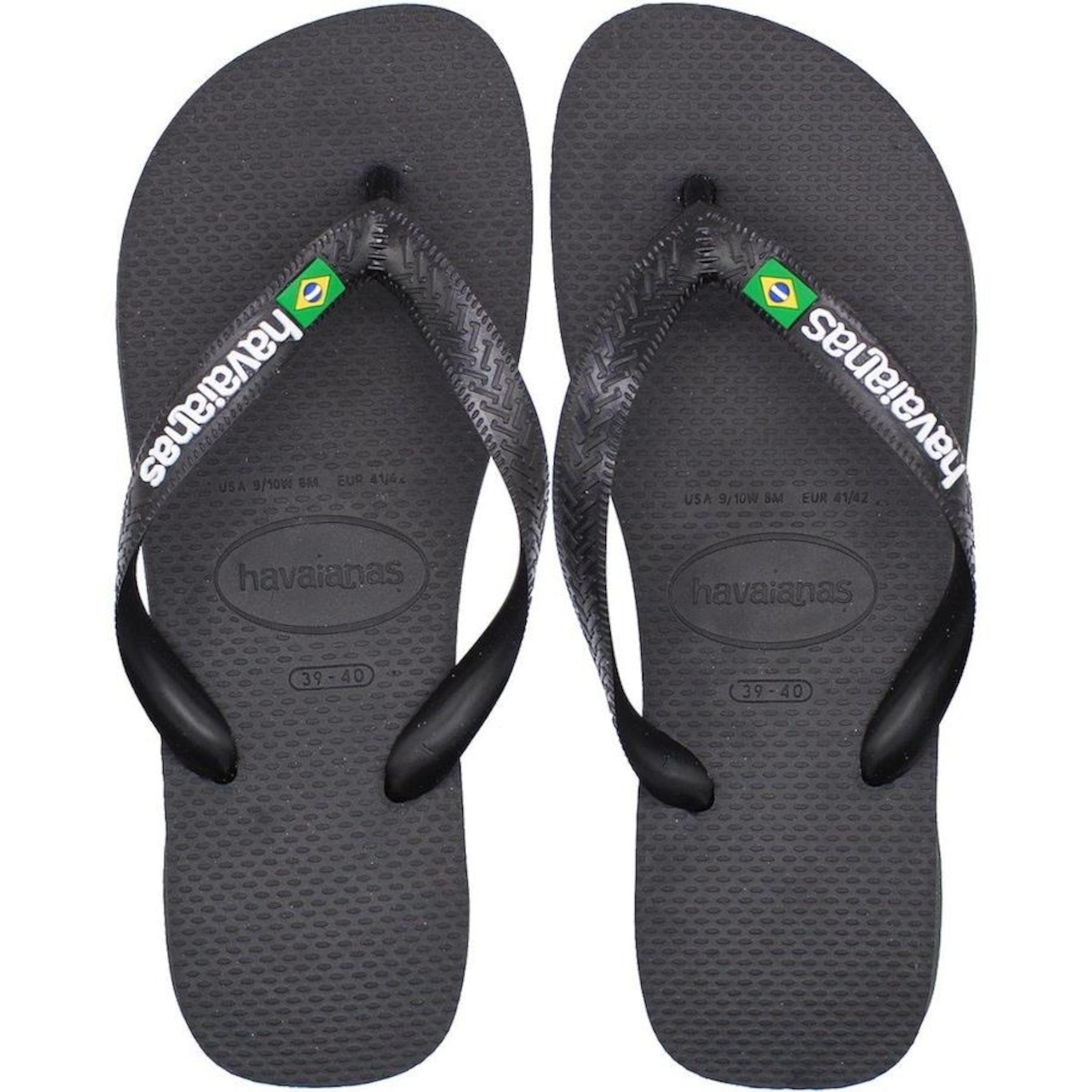 Chinelo Havaianas Brasil Logo - Masculino - Foto 1