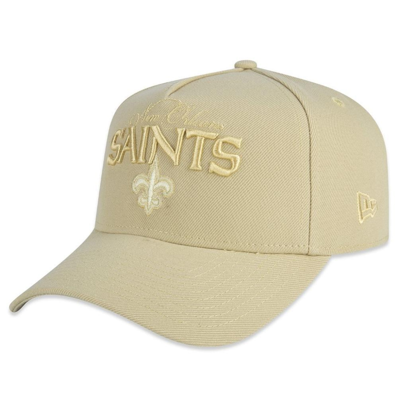 Boné Aba Curva New Era 940 A-Frame New Orleans Saints Color In Color - Snapback - Adulto - Foto 1