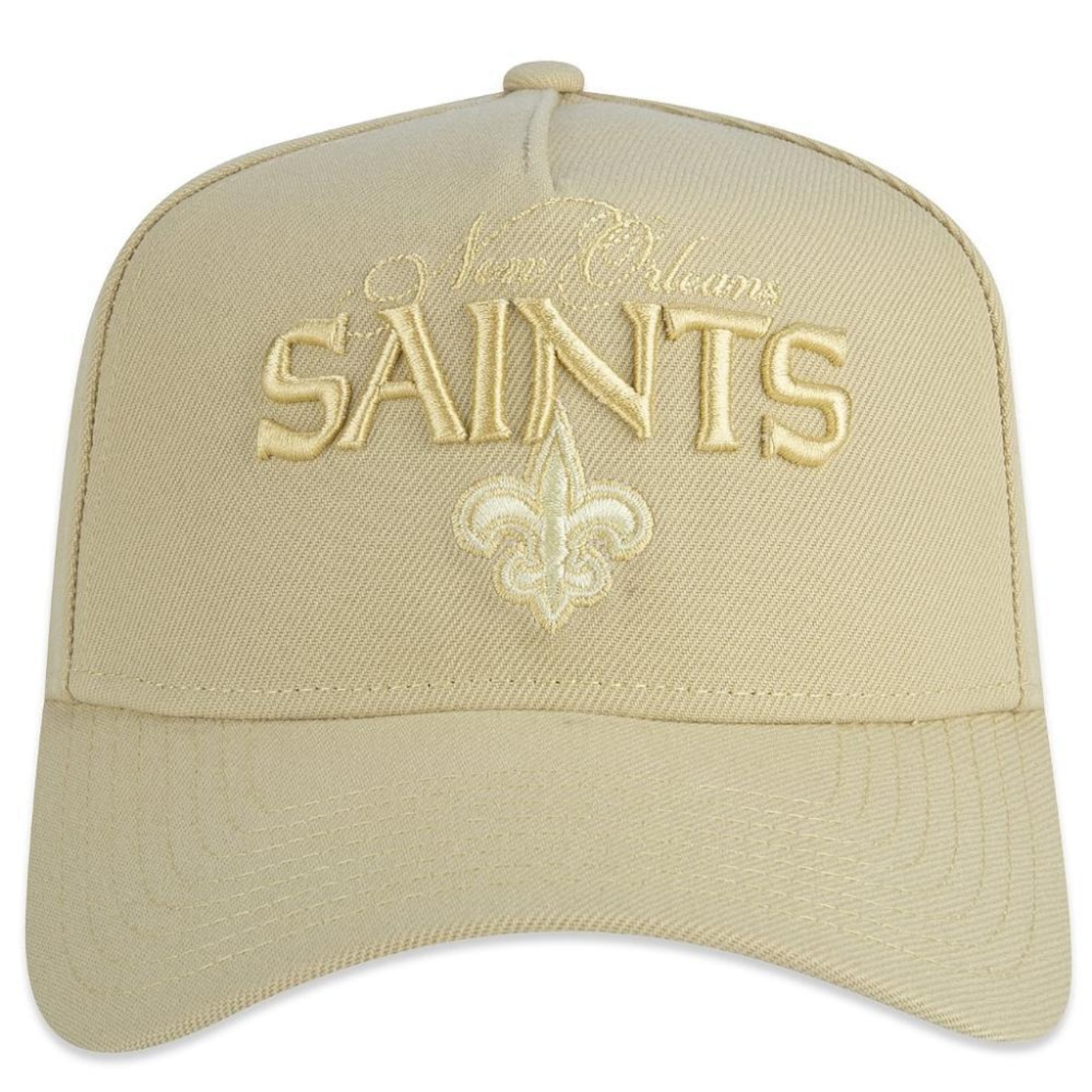 Boné Aba Curva New Era 940 A-Frame New Orleans Saints Color In Color - Snapback - Adulto - Foto 3