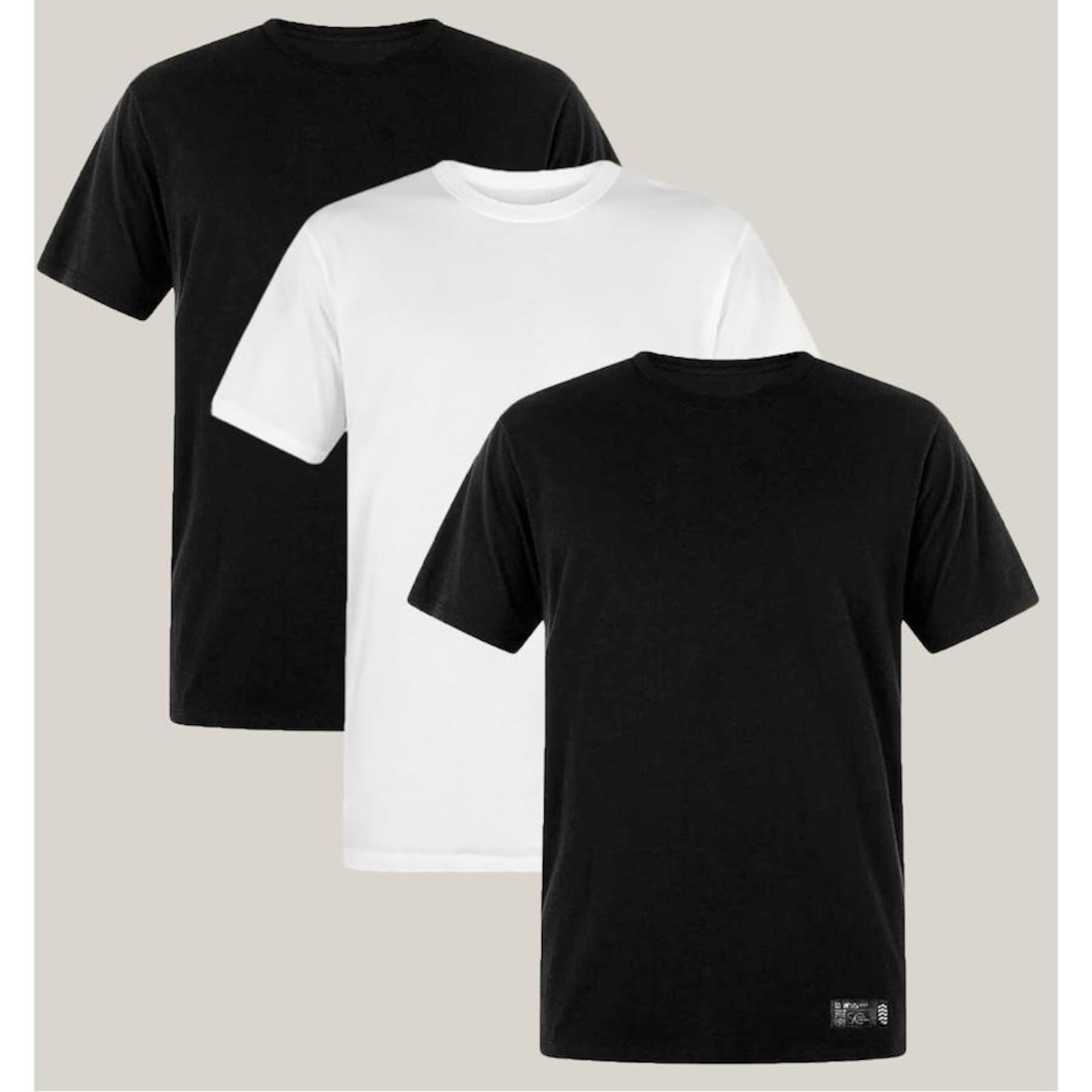 Camiseta Wss Algodão Prime Basic - 3 Unidades - Masculina - Foto 1