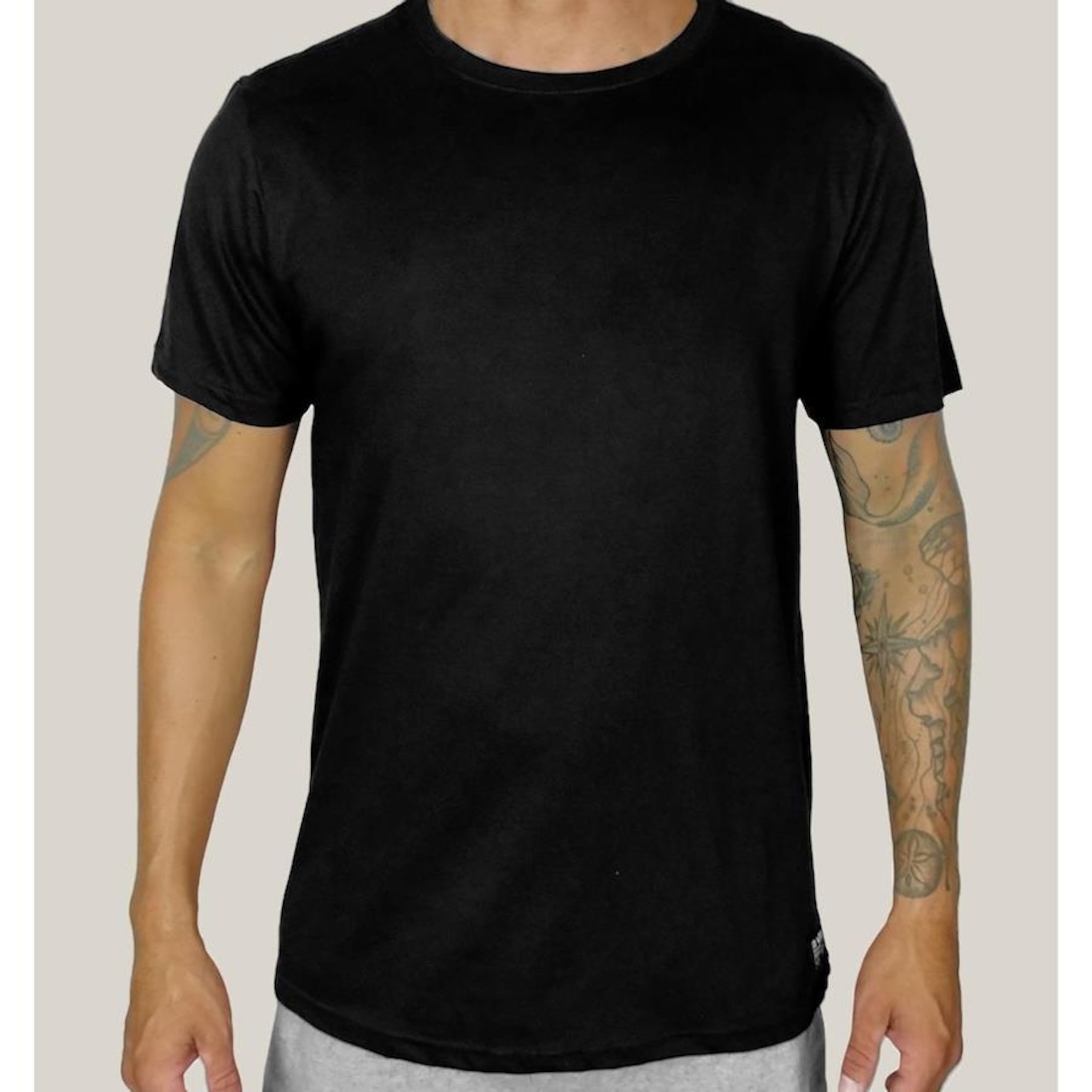 Camiseta Wss Algodão Prime Basic - 3 Unidades - Masculina - Foto 2