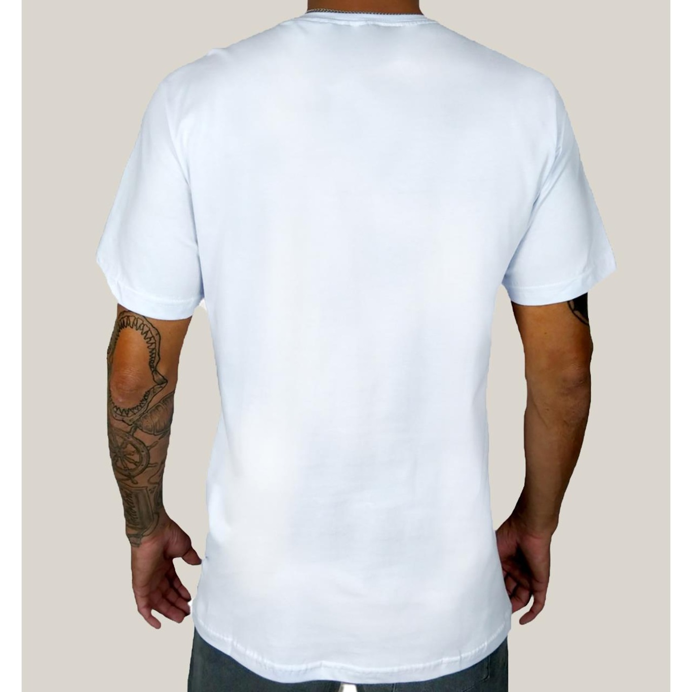 Camiseta Wss Algodão Prime Basic - 2 Unidades - Masculina - Foto 3