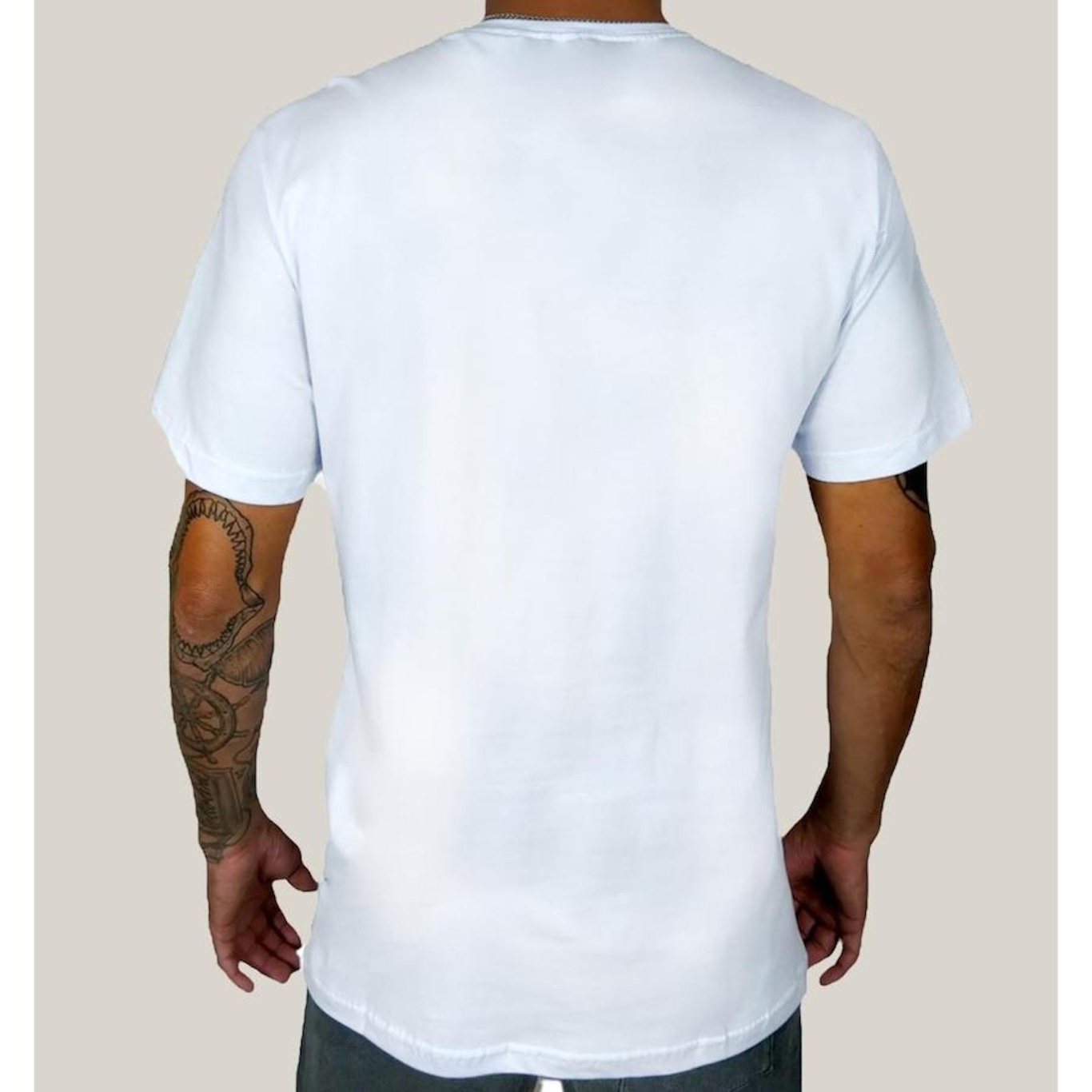 Camiseta Wss Algodão Prime Basic - 2 Unidades - Masculina - Foto 5