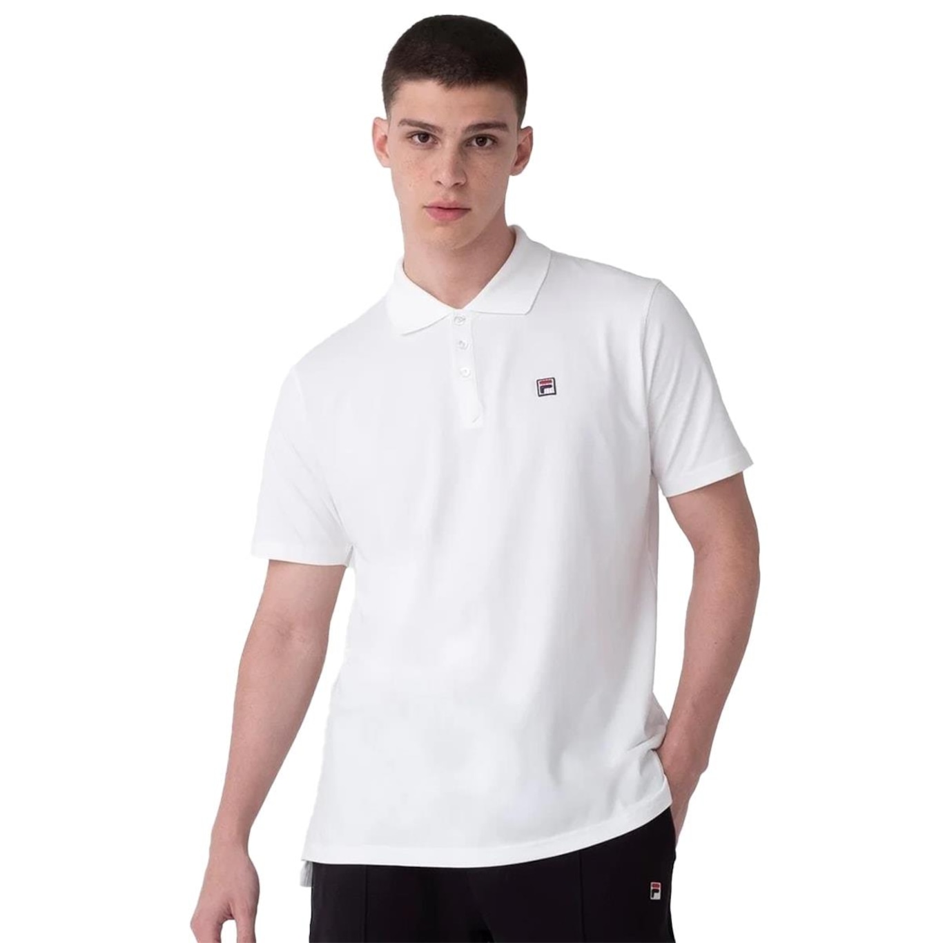 Camisa Polo Fila Masculina Player F-Box Ii - Masculina - Foto 1