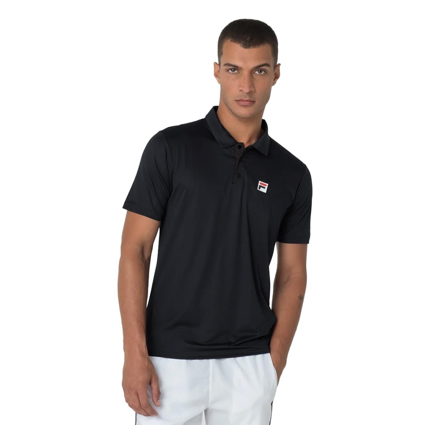 Camisa Polo Fila Masculina Player F-Box Ii - Masculina - Foto 1